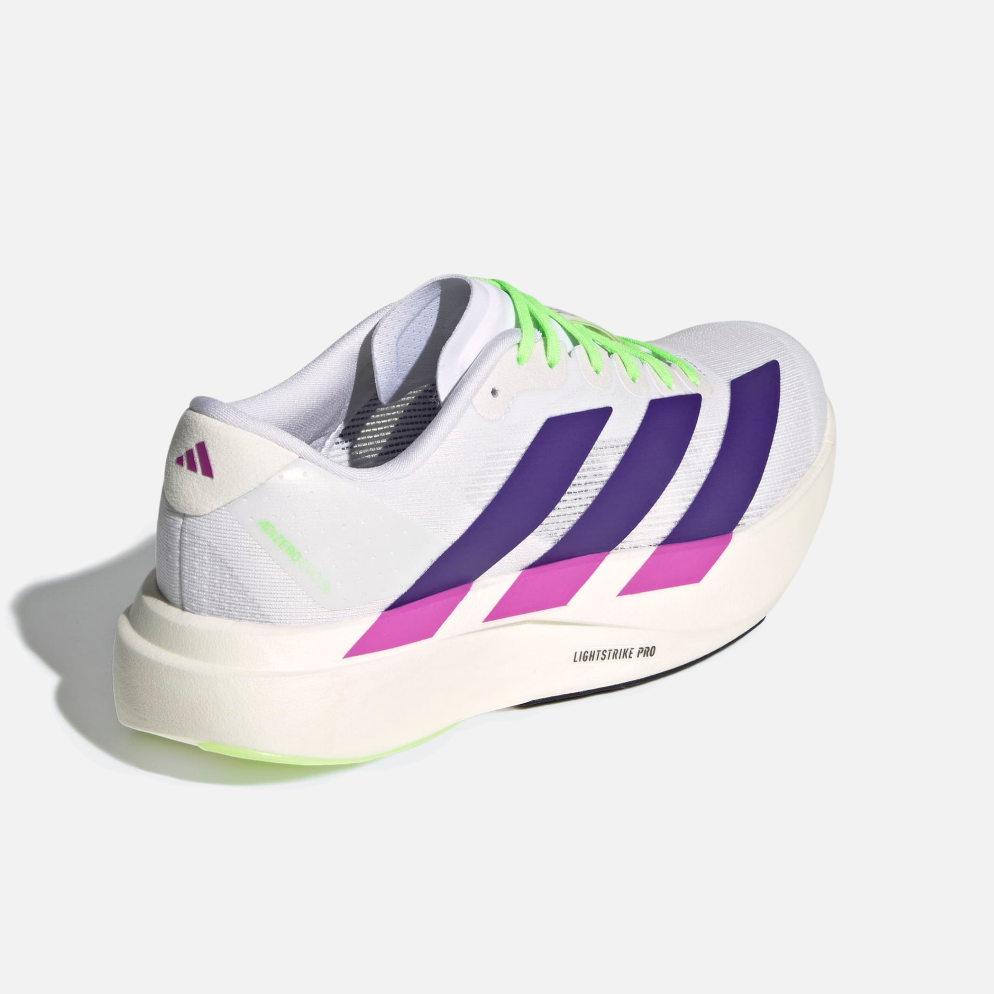 Adidas Women's Adizero Evo SL White Collegiate Purple