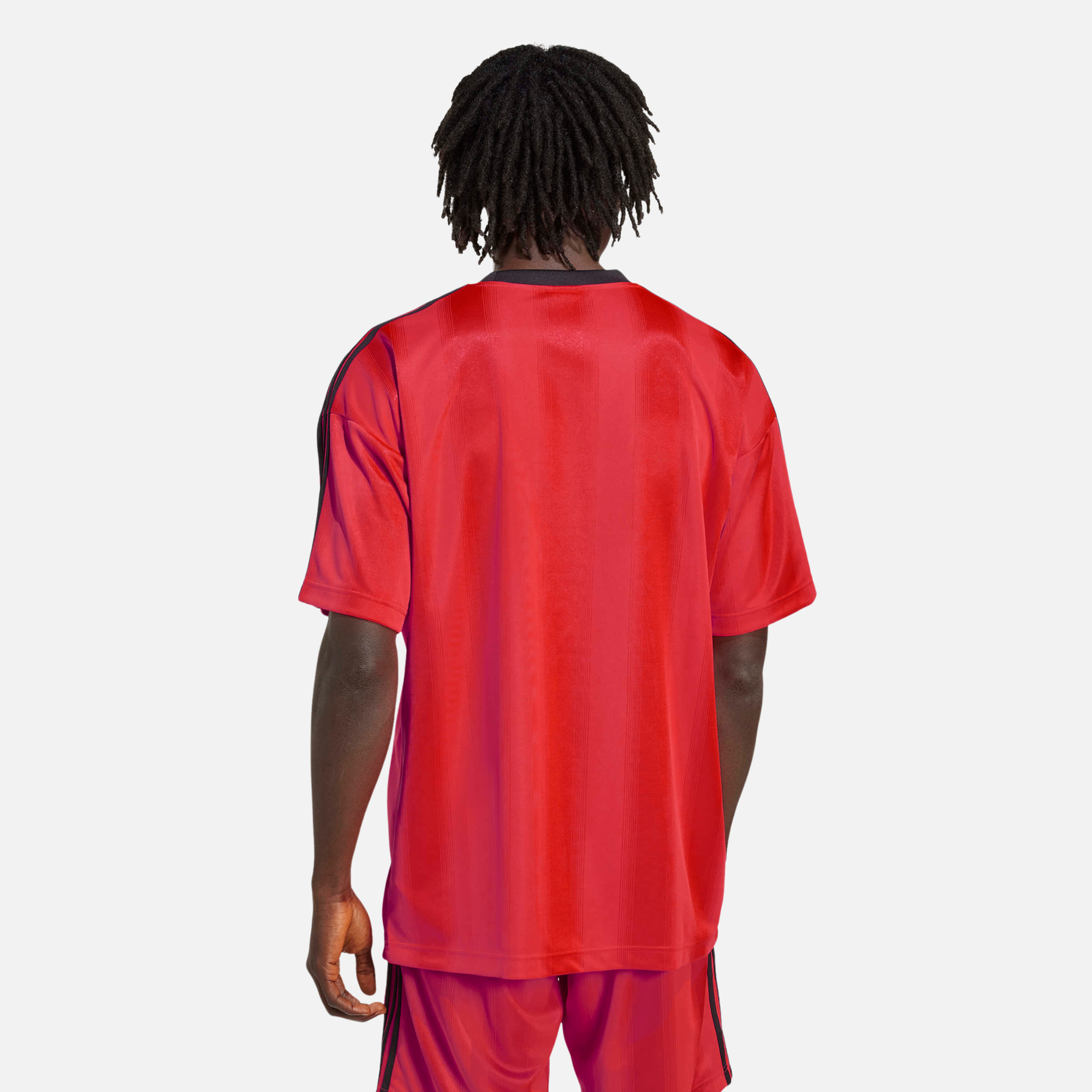Adidas Lucid Red Jacquard Jersey