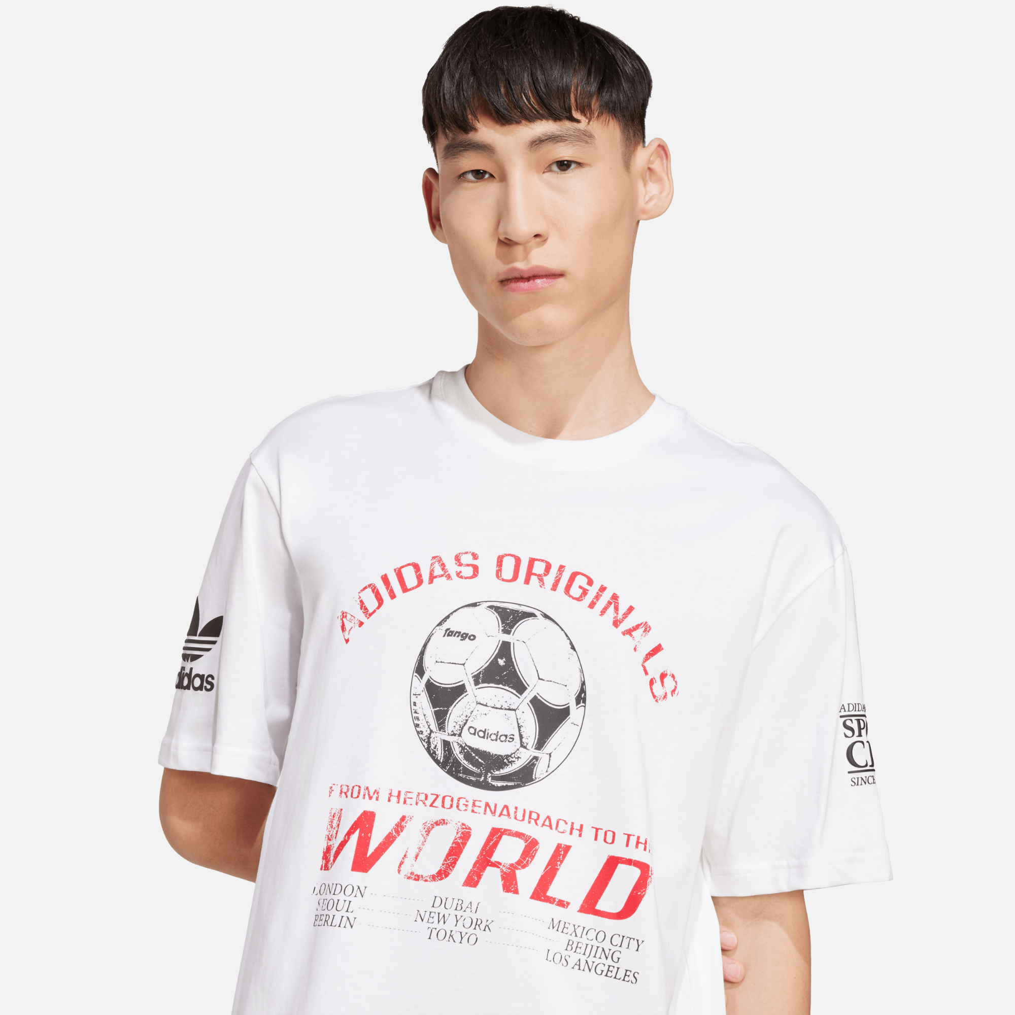 Adidas 90s Soccer White T-Shirt