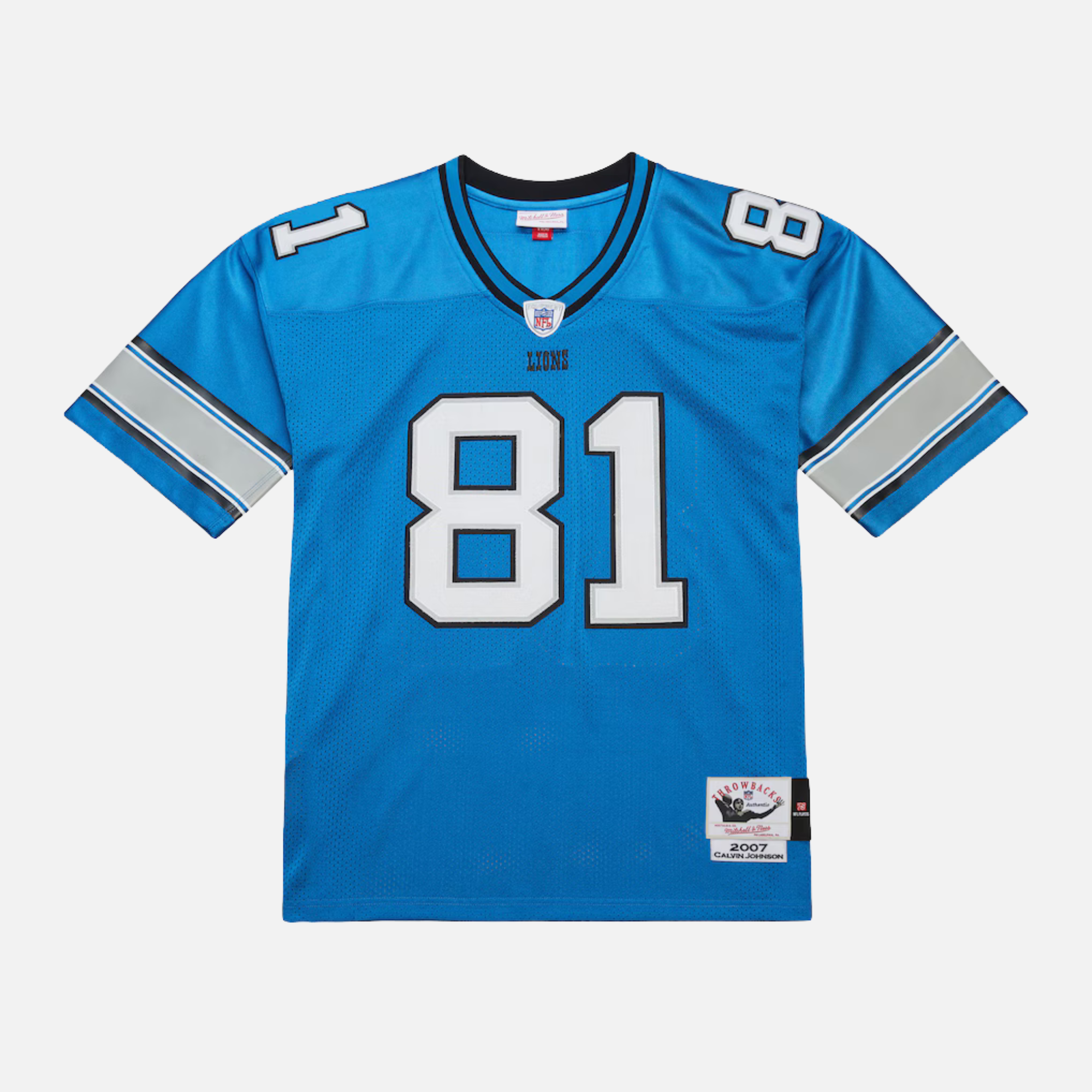 MITCHELL & NESS ライオンズ シャツアメリカンフットボール NFL Mitchell & Ness Detroit Lions Calvin Johnson Jersey – Puffer Reds