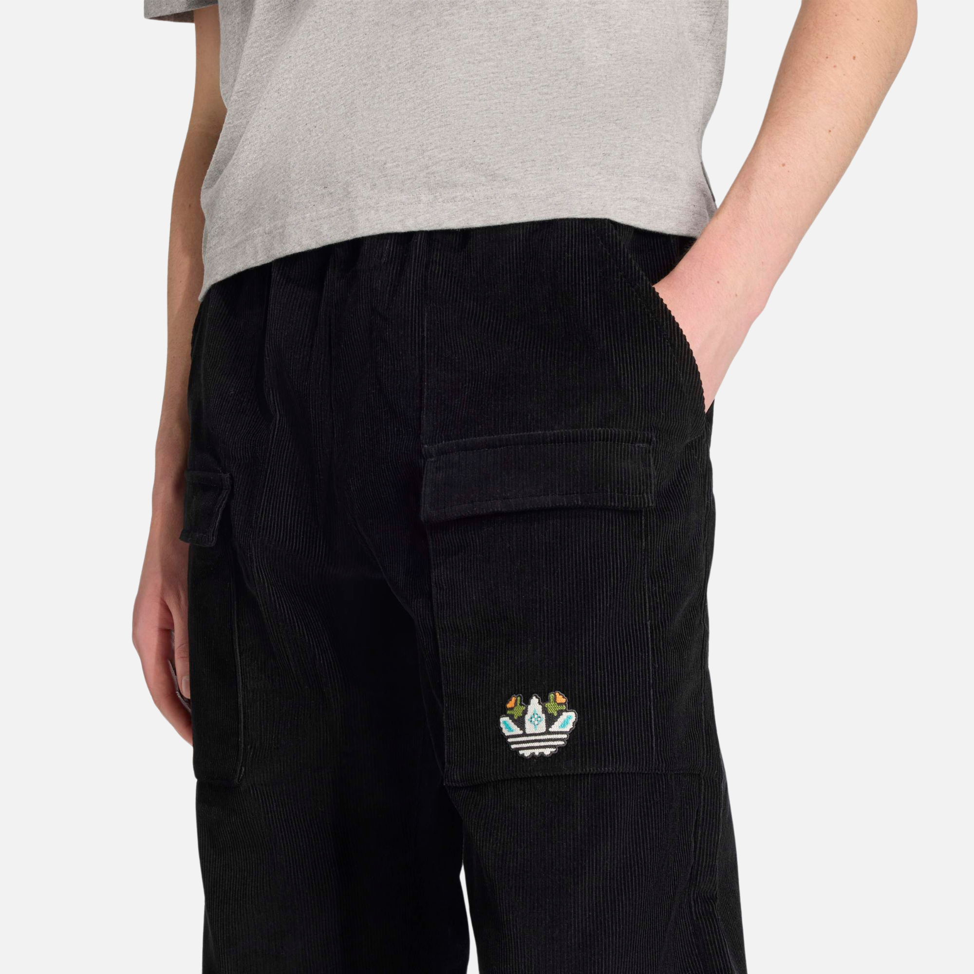 Adidas Monogram Black Regular Pants