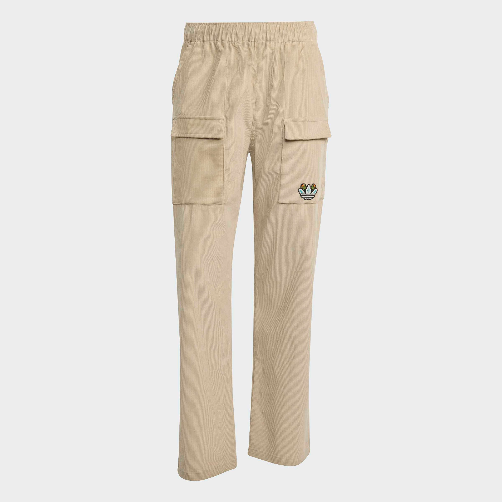 Adidas Monogram Khaki Regular Pants