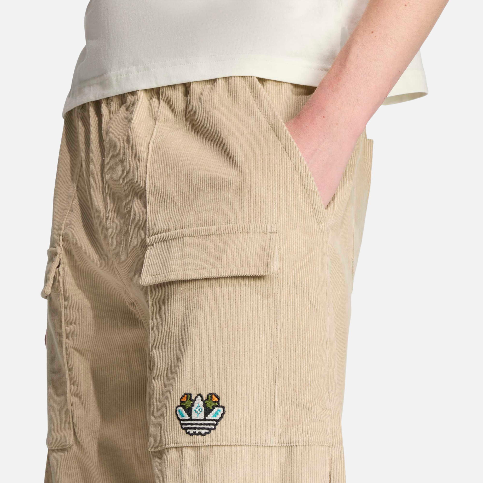 Adidas Monogram Khaki Regular Pants