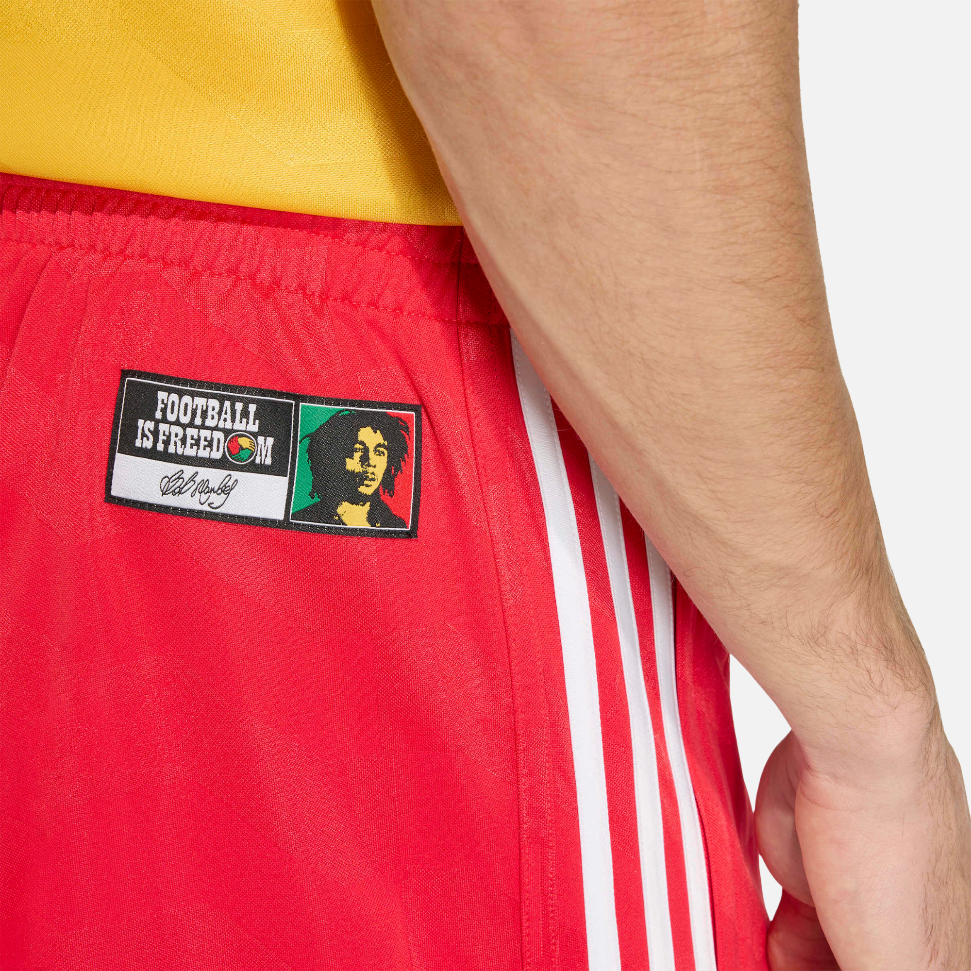 Adidas Red Bob Marley OG Shorts