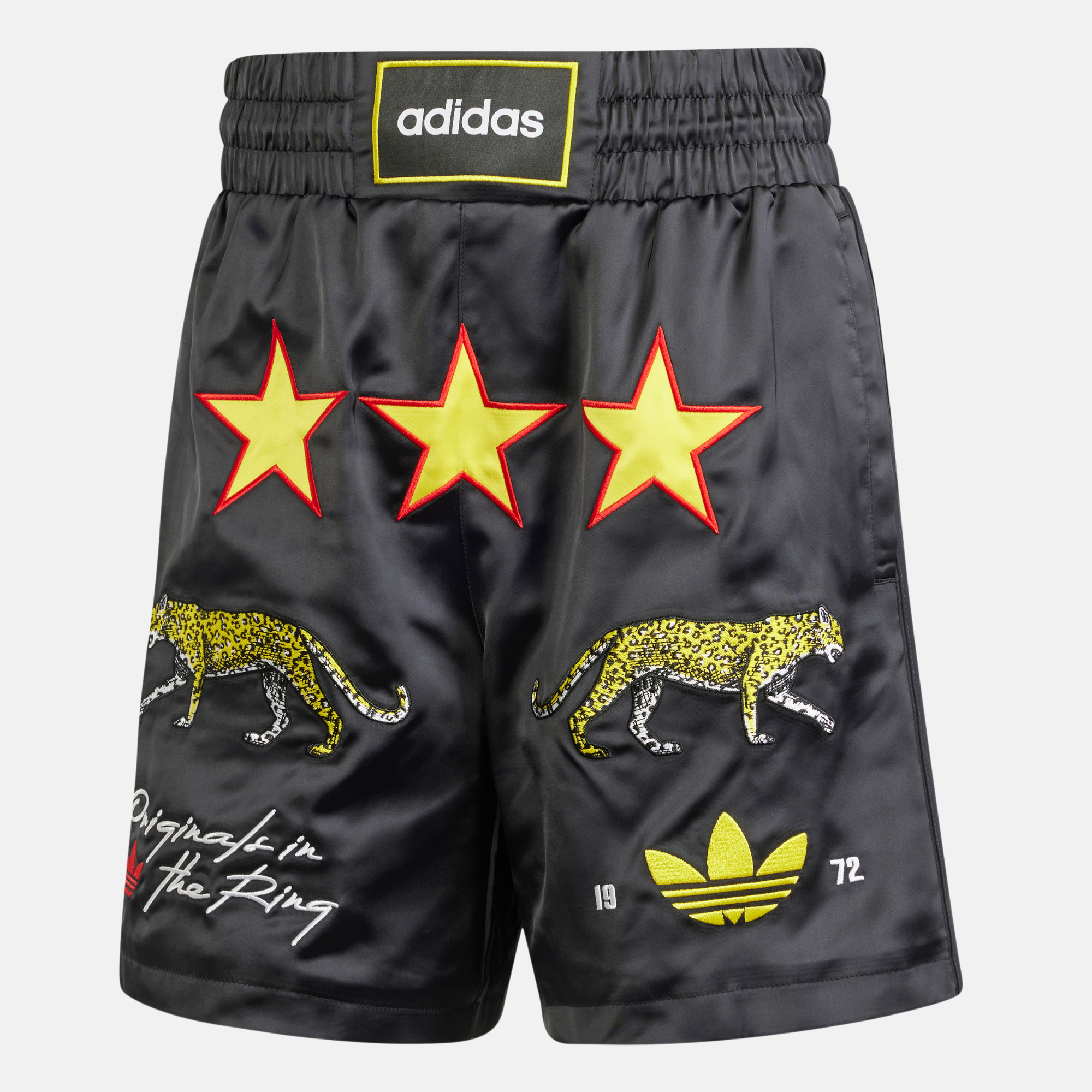 Adidas Originals in the Ring Black Graphic Shorts