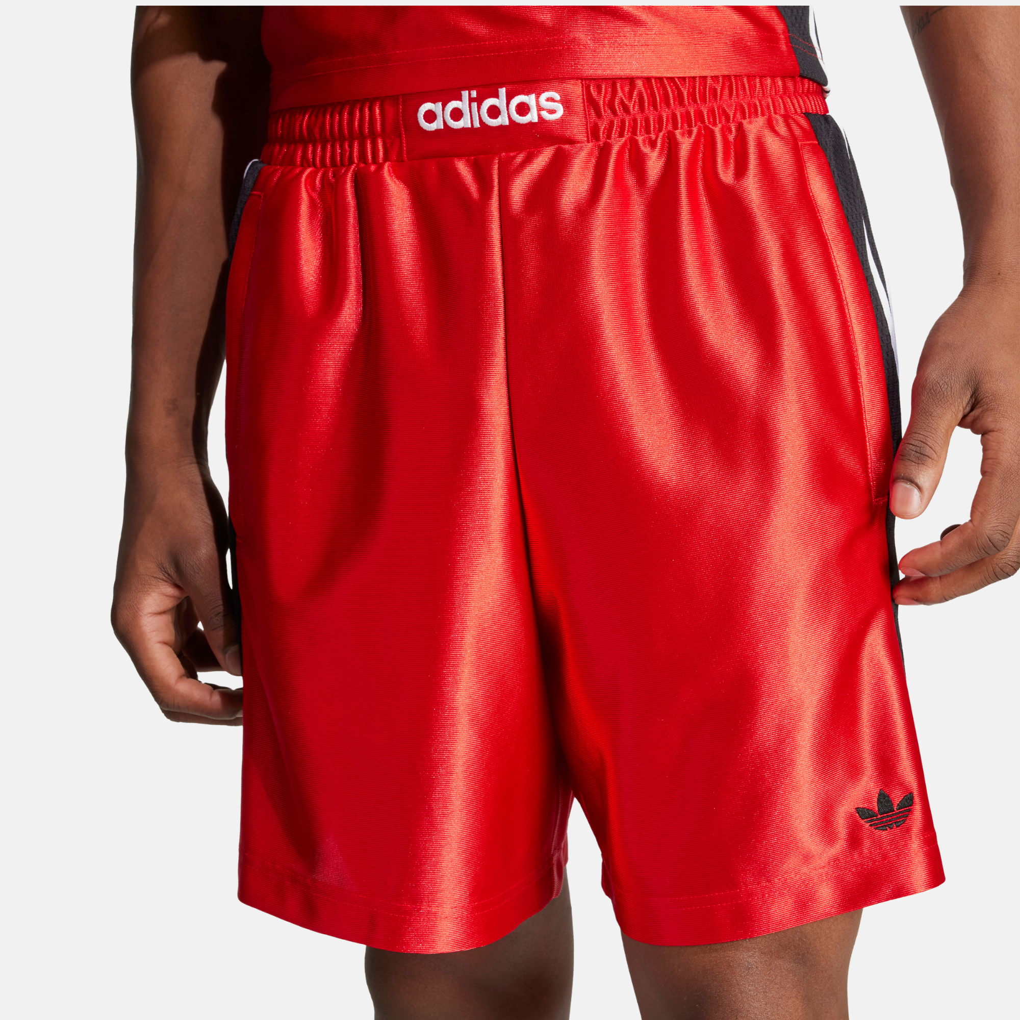 Adidas Originals In The Ring Red Retro Boxing Shorts