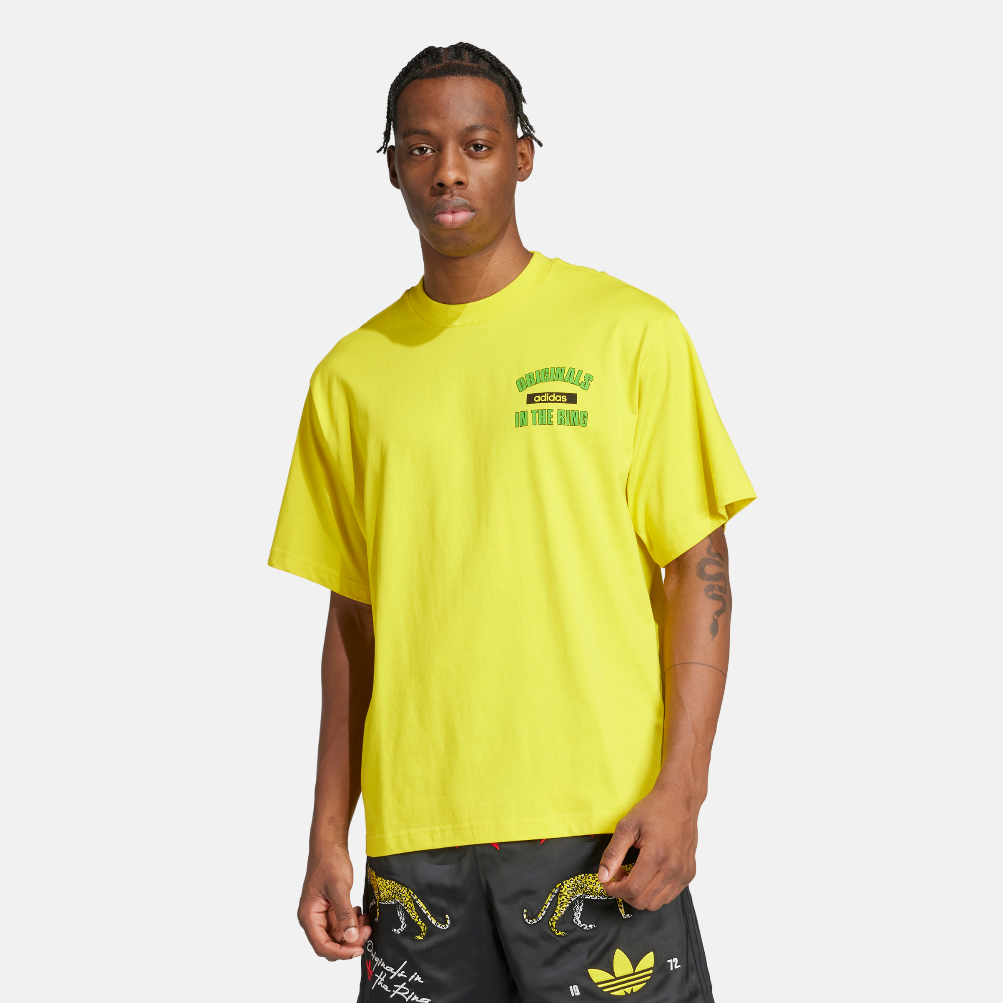 Adidas Originals In The Ring Yellow T-Shirt
