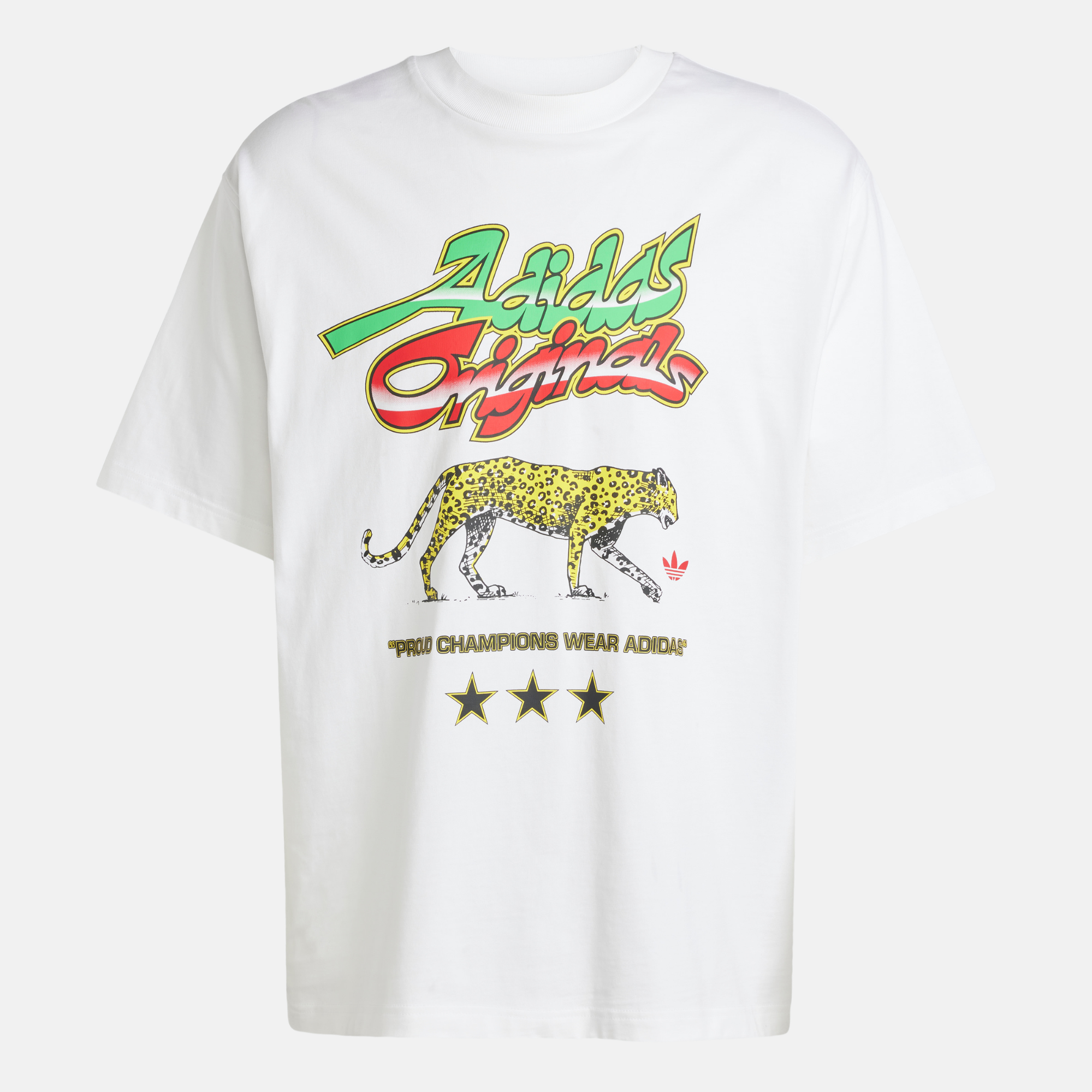 Adidas Originals Champions White Graphic T-Shirt