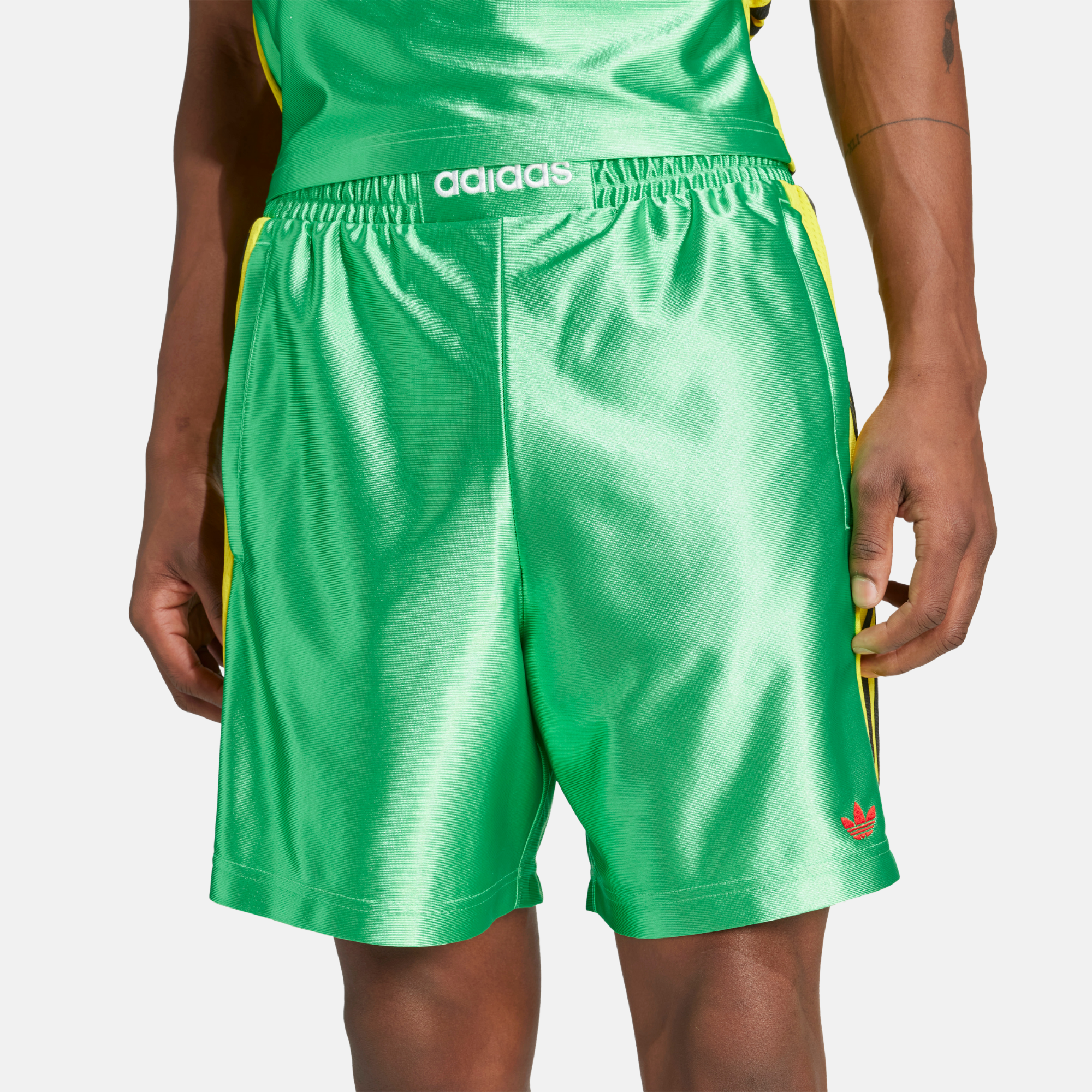 Adidas Originals In The Ring Green Retro Boxing Shorts