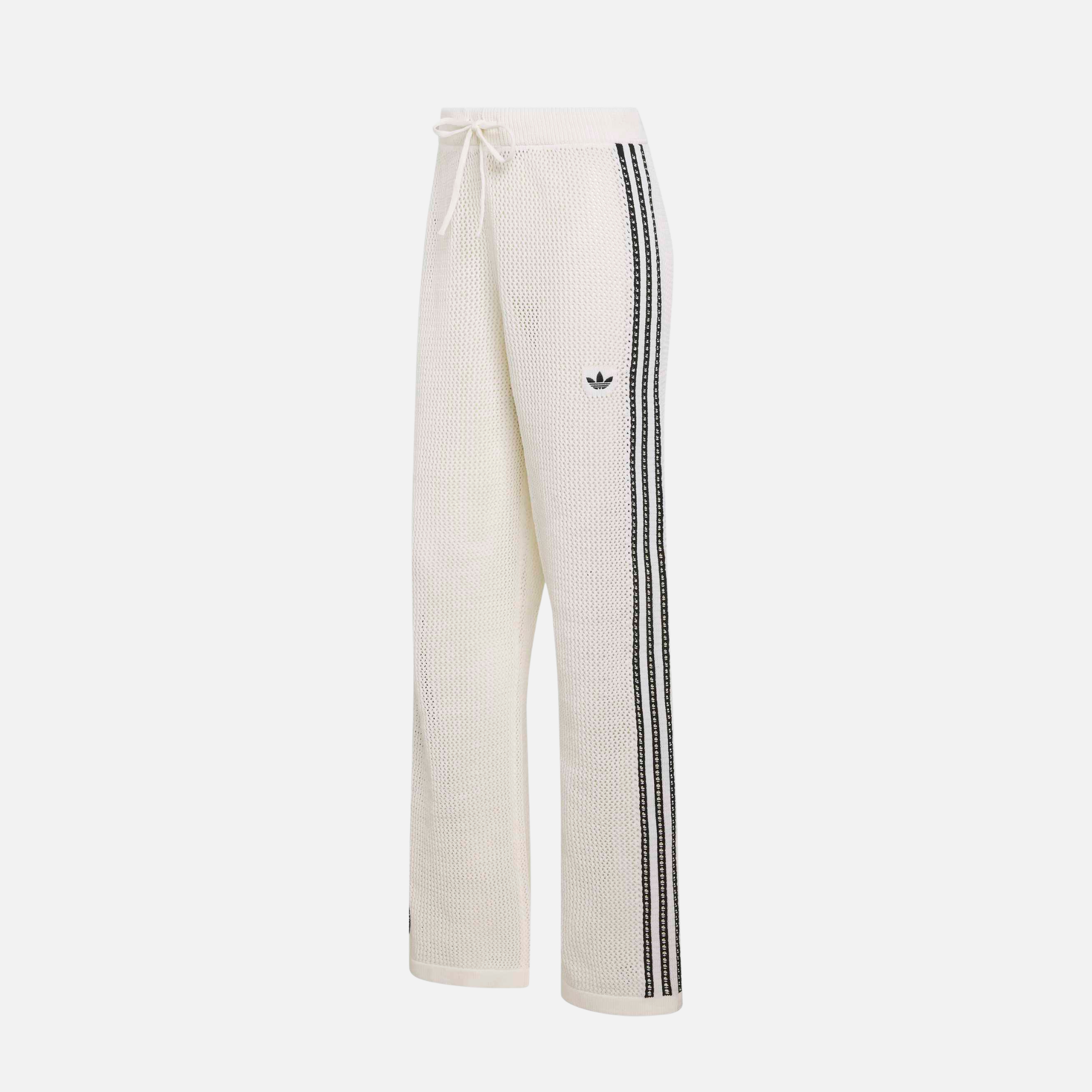 Adidas Women's Crochet Cream Track Pants