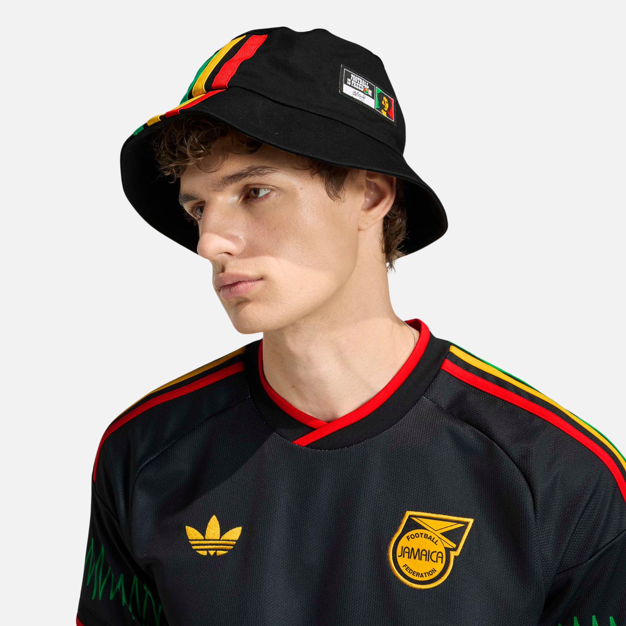 Adidas Jamaica Football x Bob Marley Away Jersey