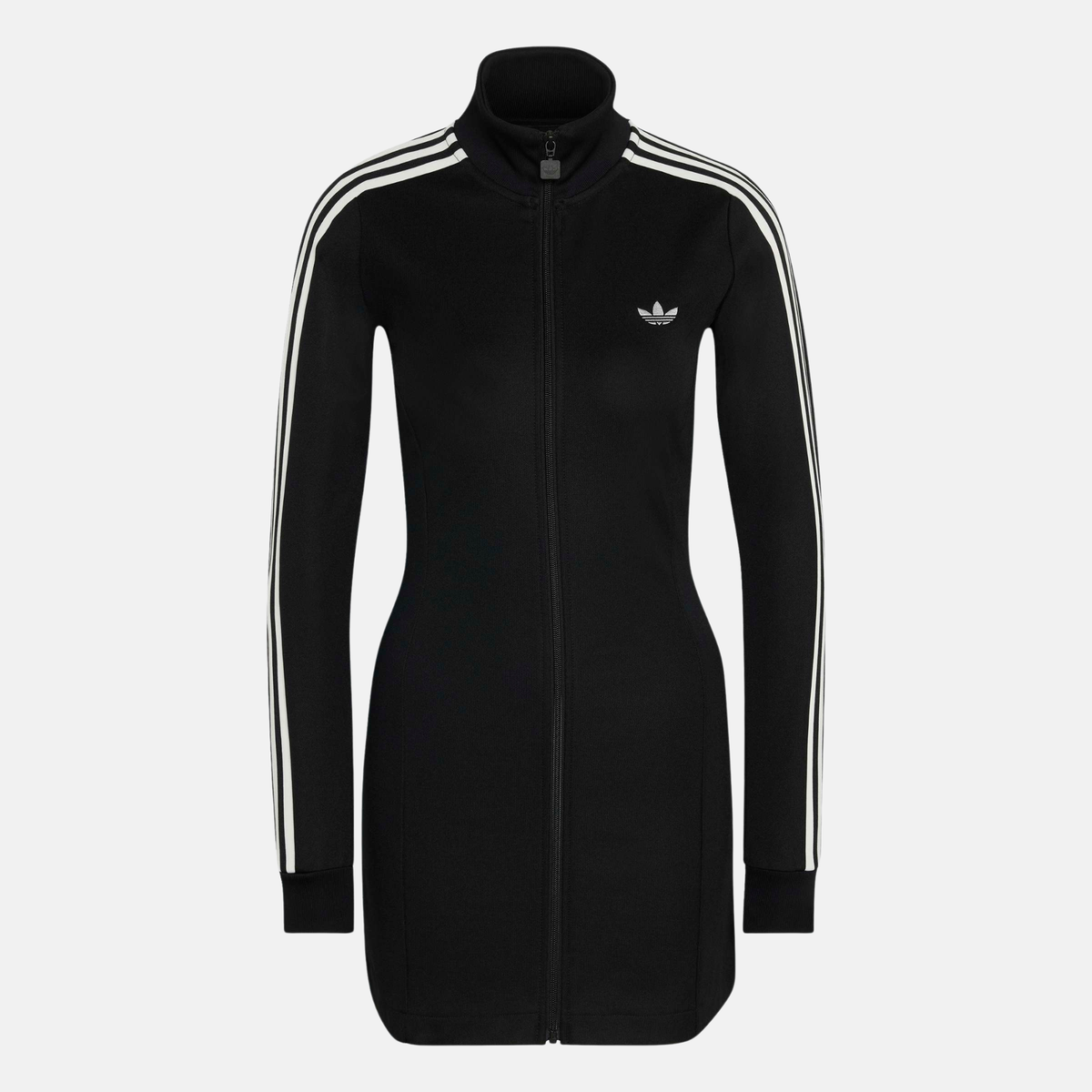 Adidas Women's Classic Full-Zip Black Dress