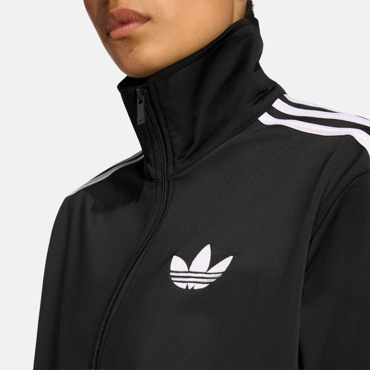 Adidas Women's Firebird Loose Fit Black Track Jacket