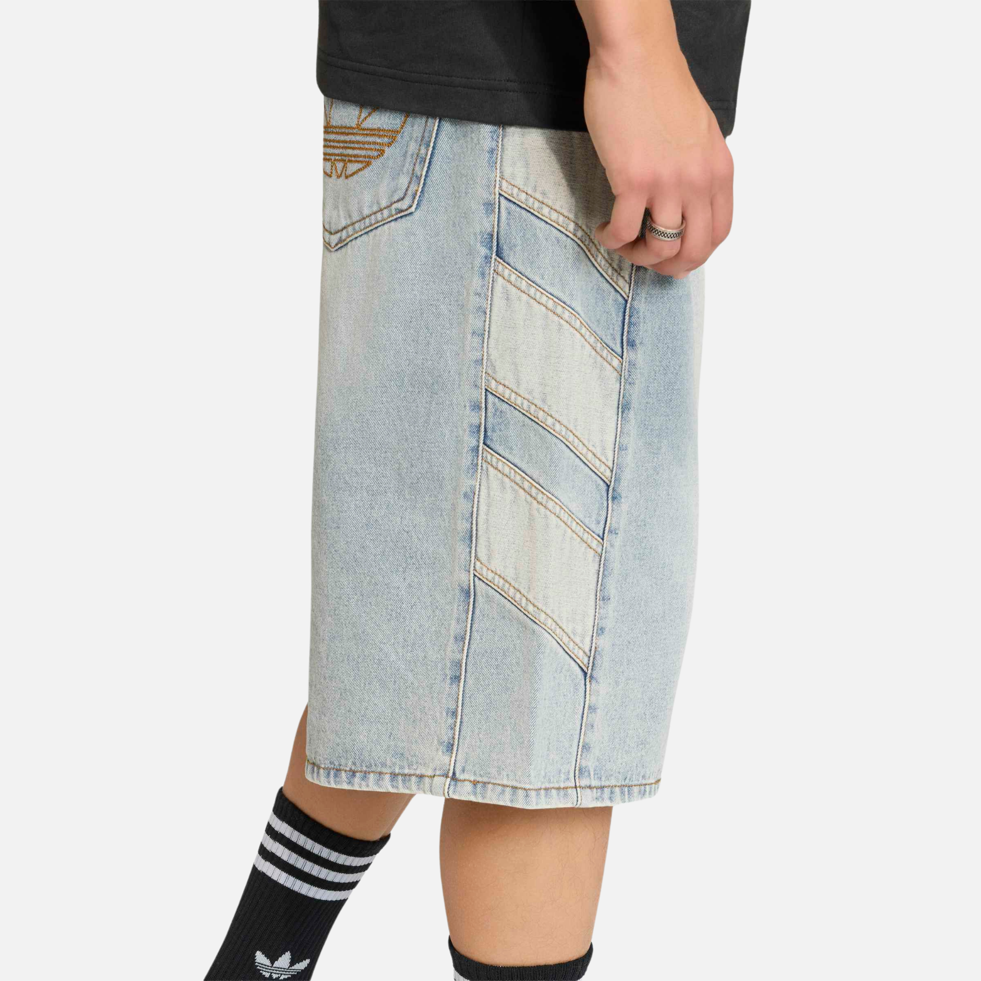 Adidas Denim Blue Shorts