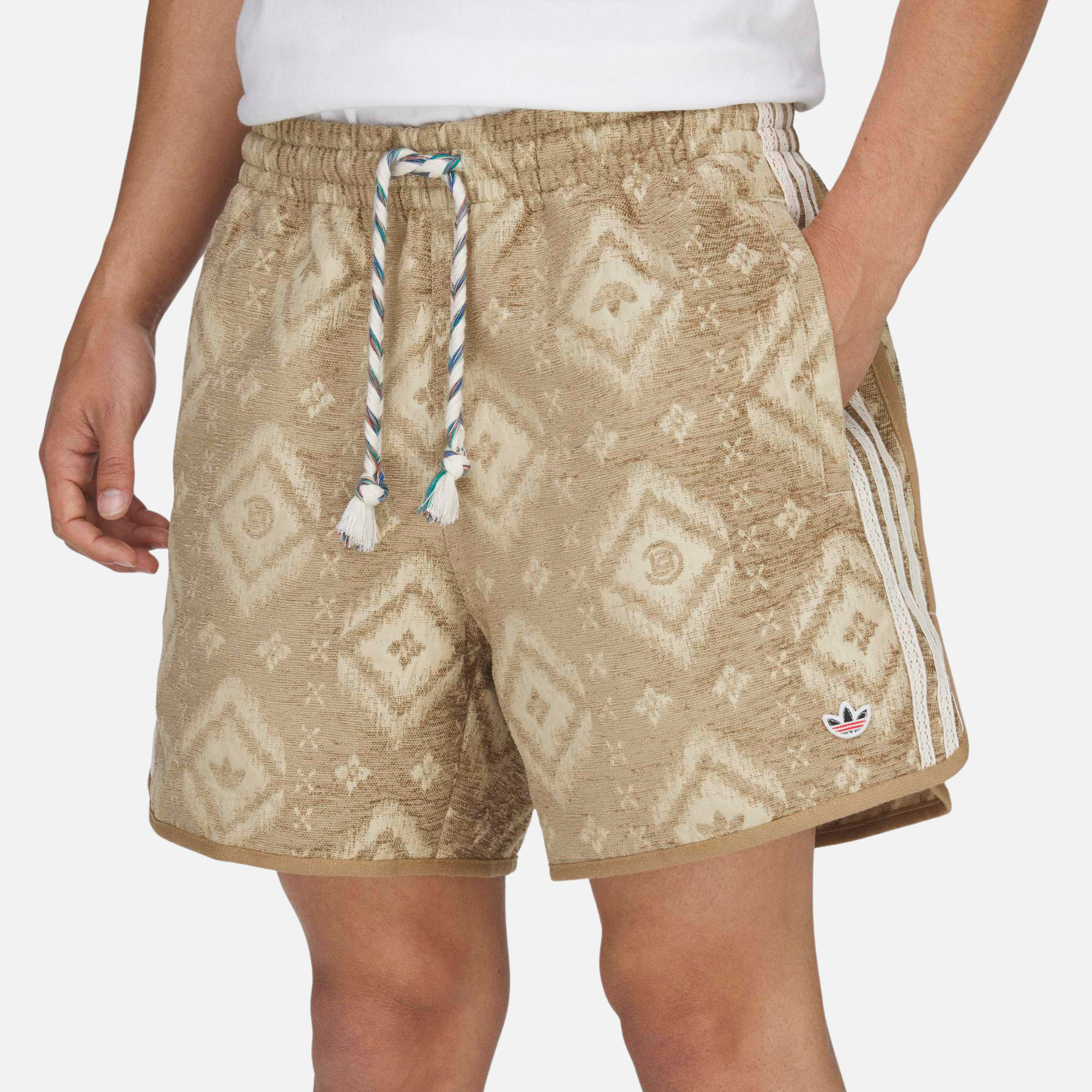 Adidas x Clot Heritage Khaki Shorts By Edison Chen – Puffer Reds