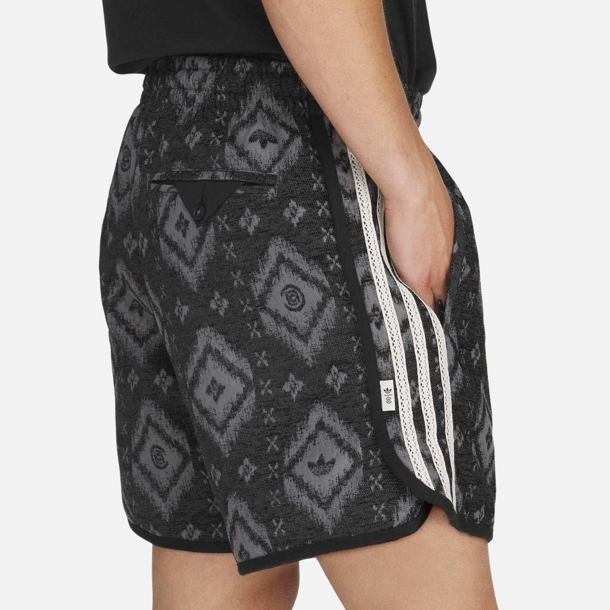 Adidas x Clot Heritage Black Shorts By Edison Chen