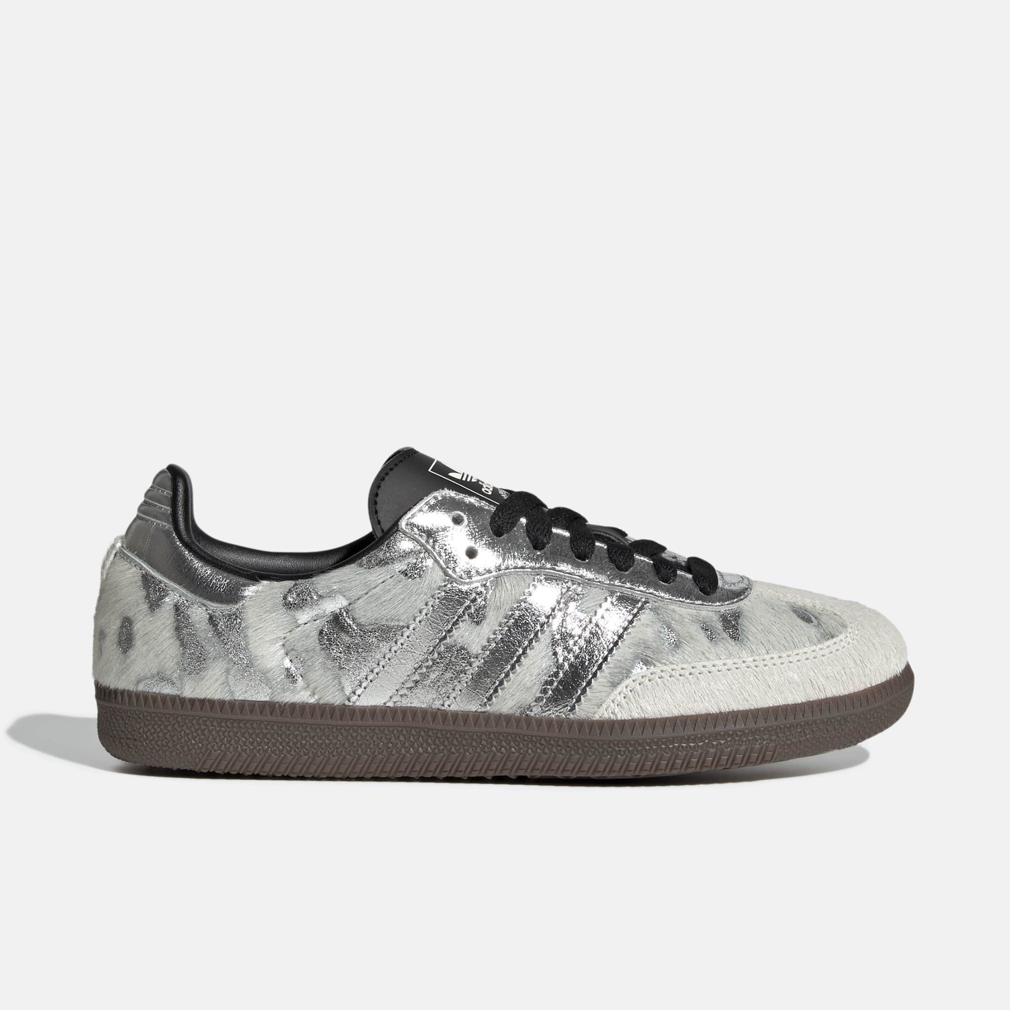 Adidas Women's Samba OG Pony Hair Cream Silver