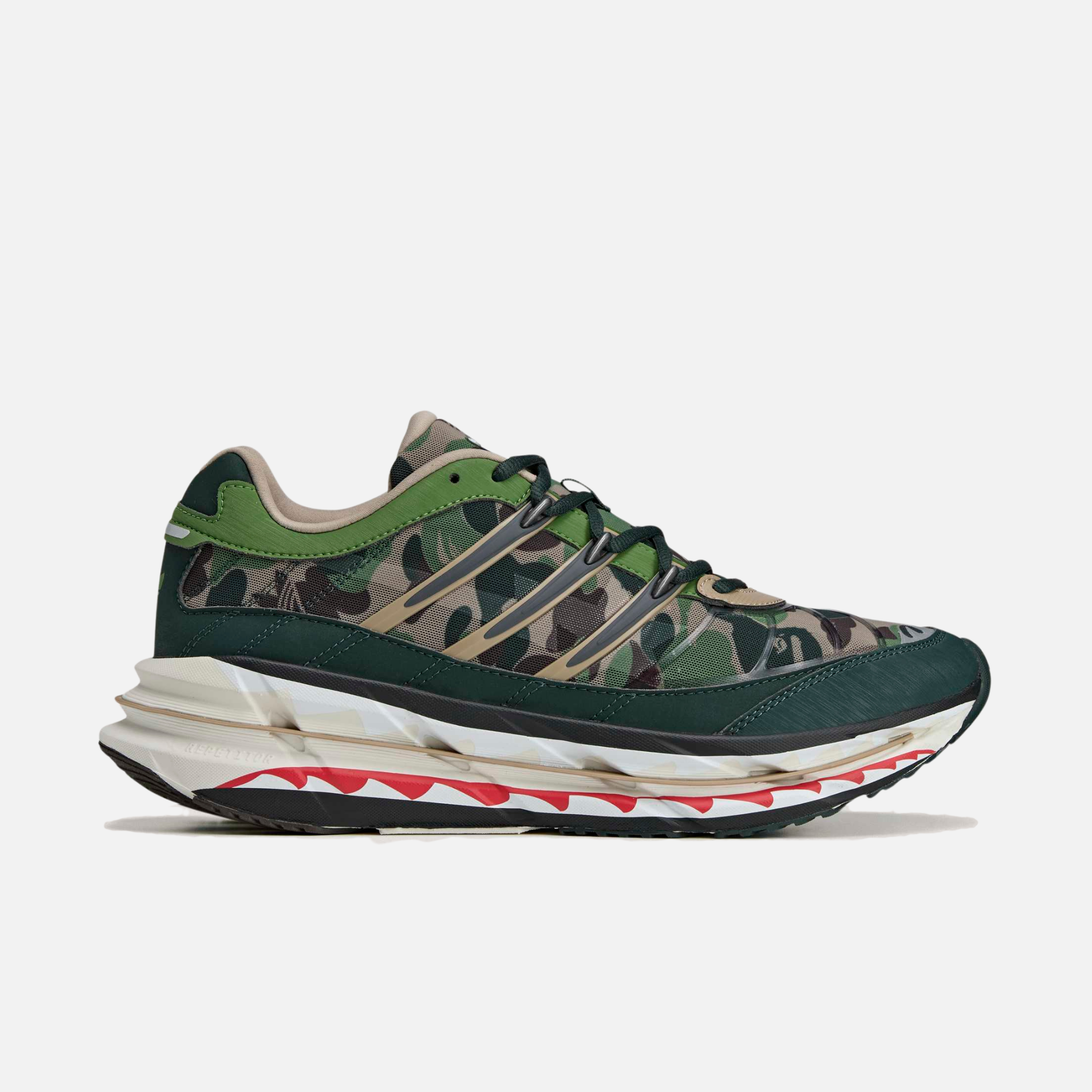 Adidas Adistar Harmony BAPE Green Camo – Puffer Reds