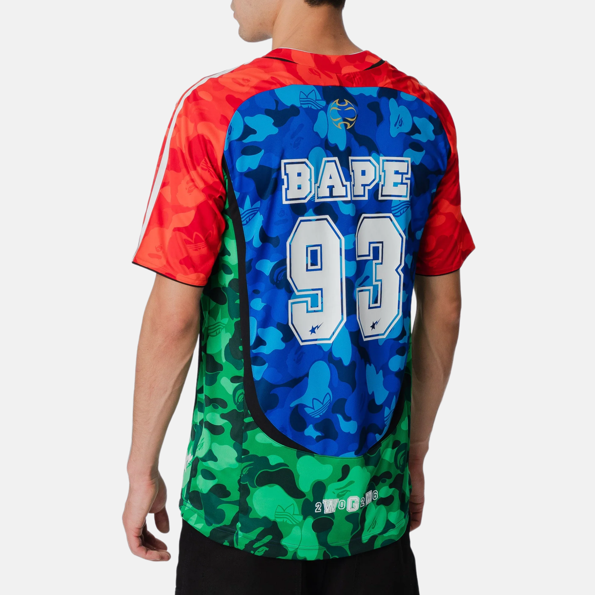 Adidas x BAPE Teamgeist Soccer Jersey