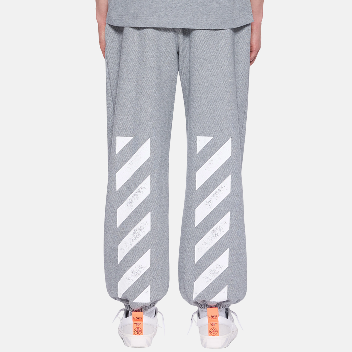 Off White Core Diag Grey Jogger Pants