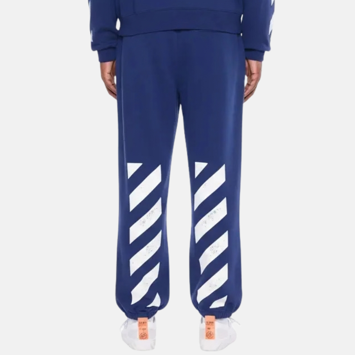 Off White Core Diag Navy Jogger Pants