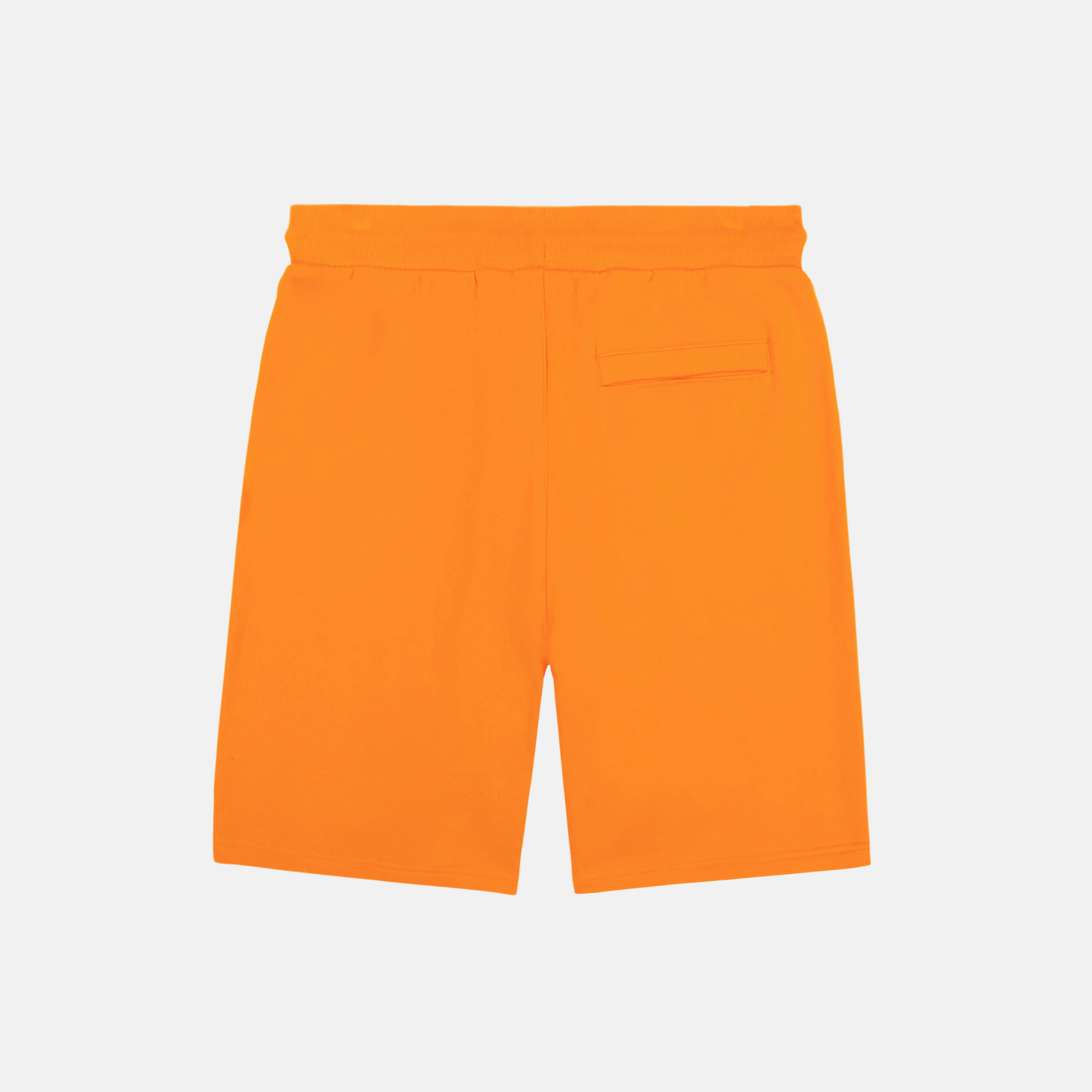 Off White Orange Diag Open Hem Jogger Shorts