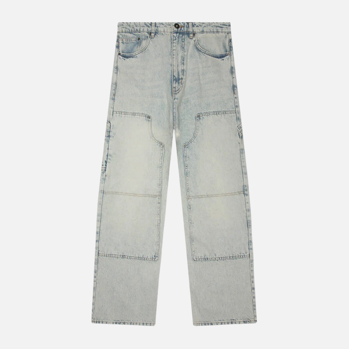 Off White Diag Blue Ash Carpenter Jeans