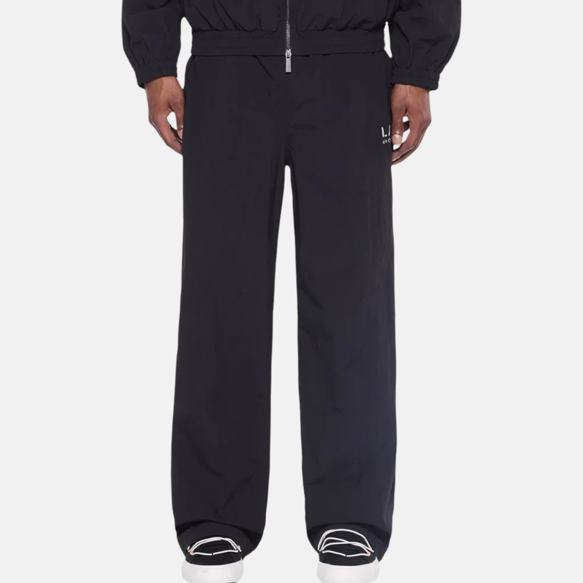 Off White Black Reflective Diag Windbreaker Pants