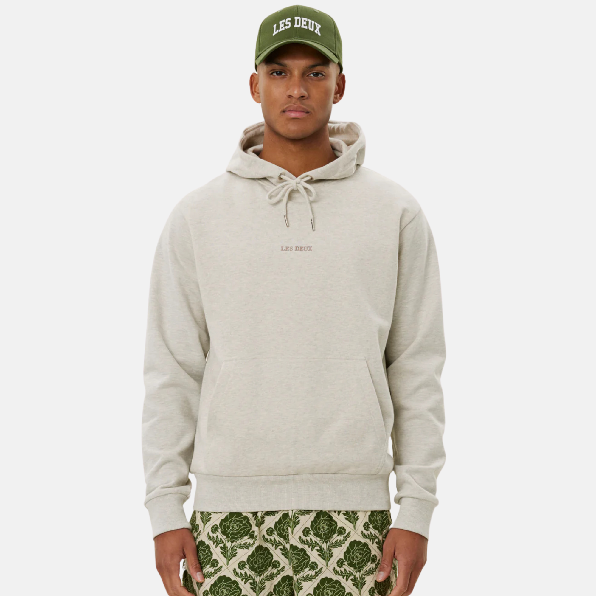 Les Deux Dexter Ivory Hoodie