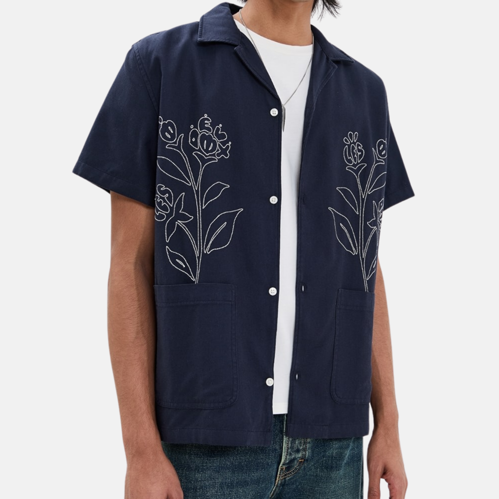 Les Deux Kingsley AOE Button-Down Shirt