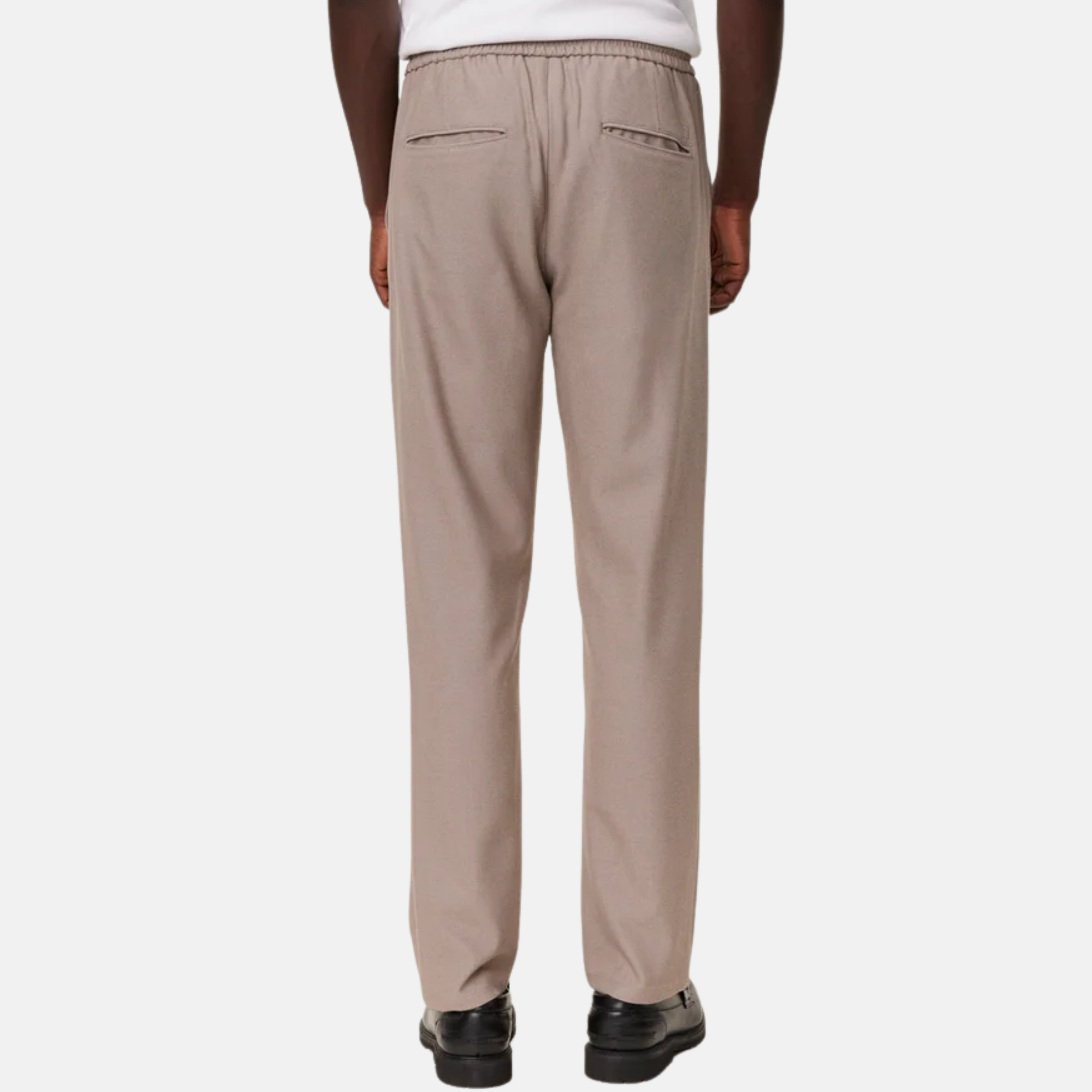 Les Deux Como Tapered Textured Drawstring Pants