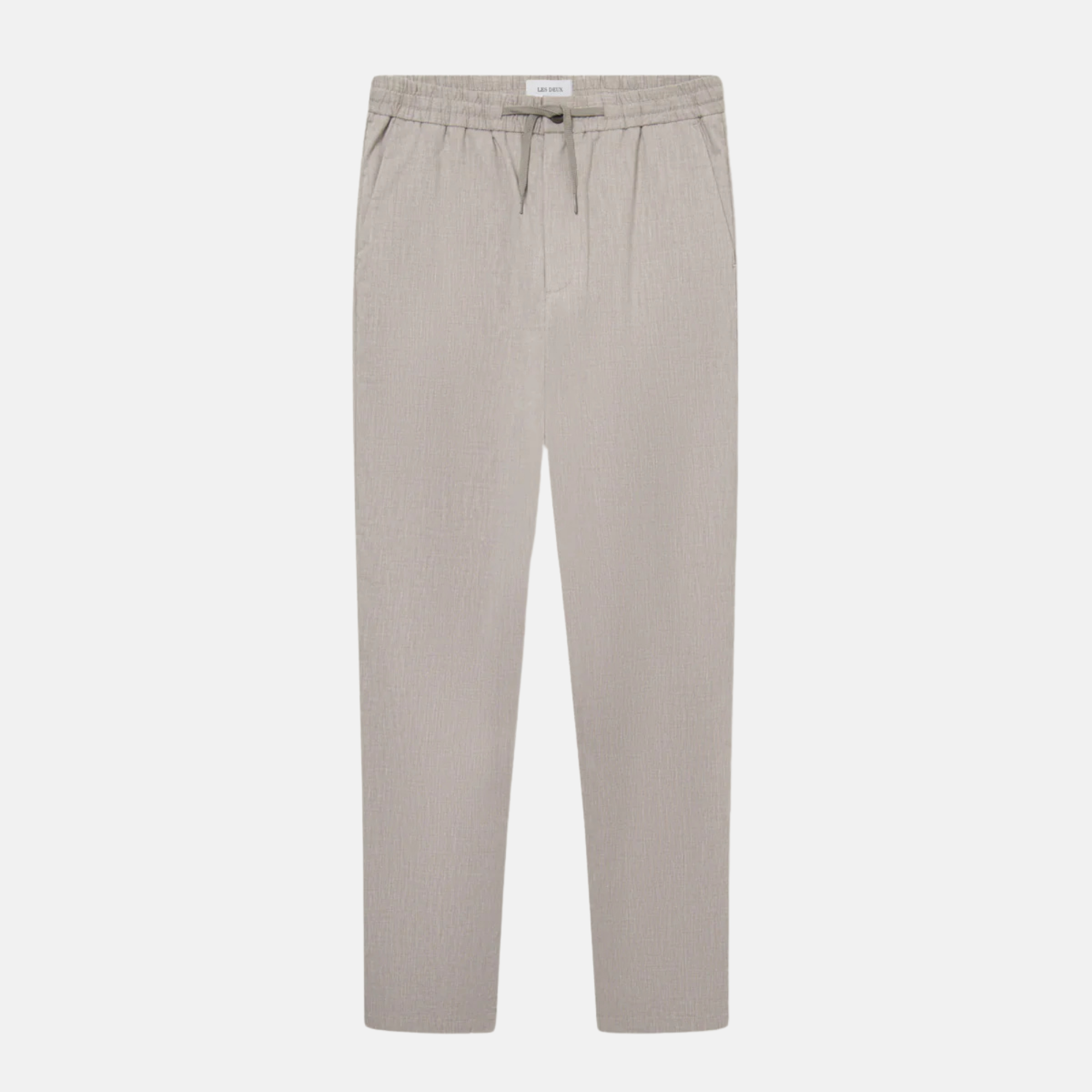 Les Deux Como Tapered Slub Drawstring Pants