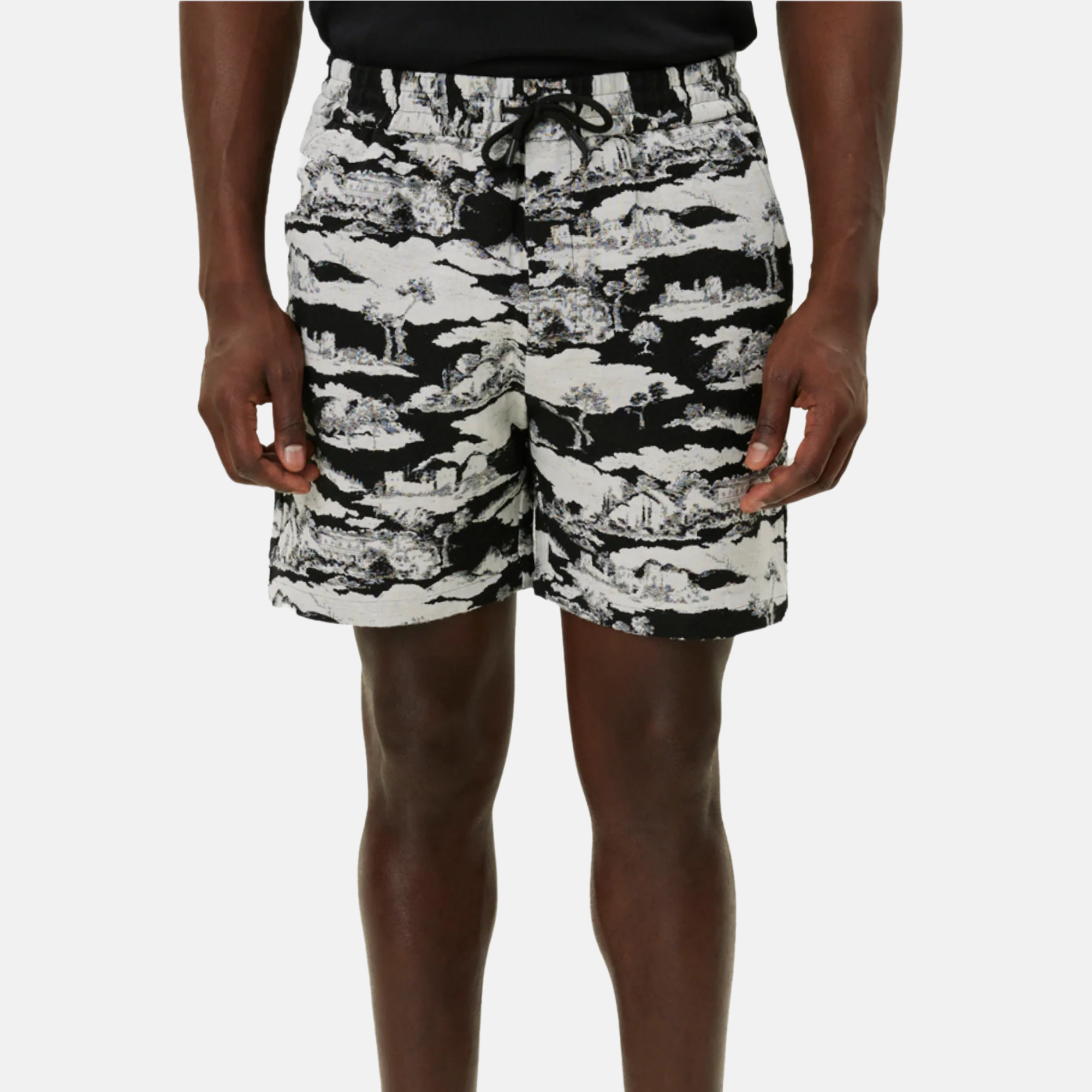 Les Deux Otto Ruins Jacquard Shorts