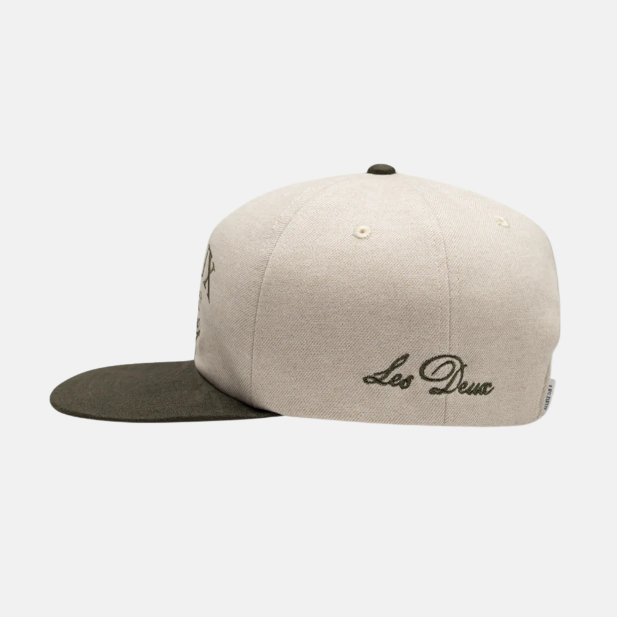 Les Deux Ivory Ivy League Brushed Cap