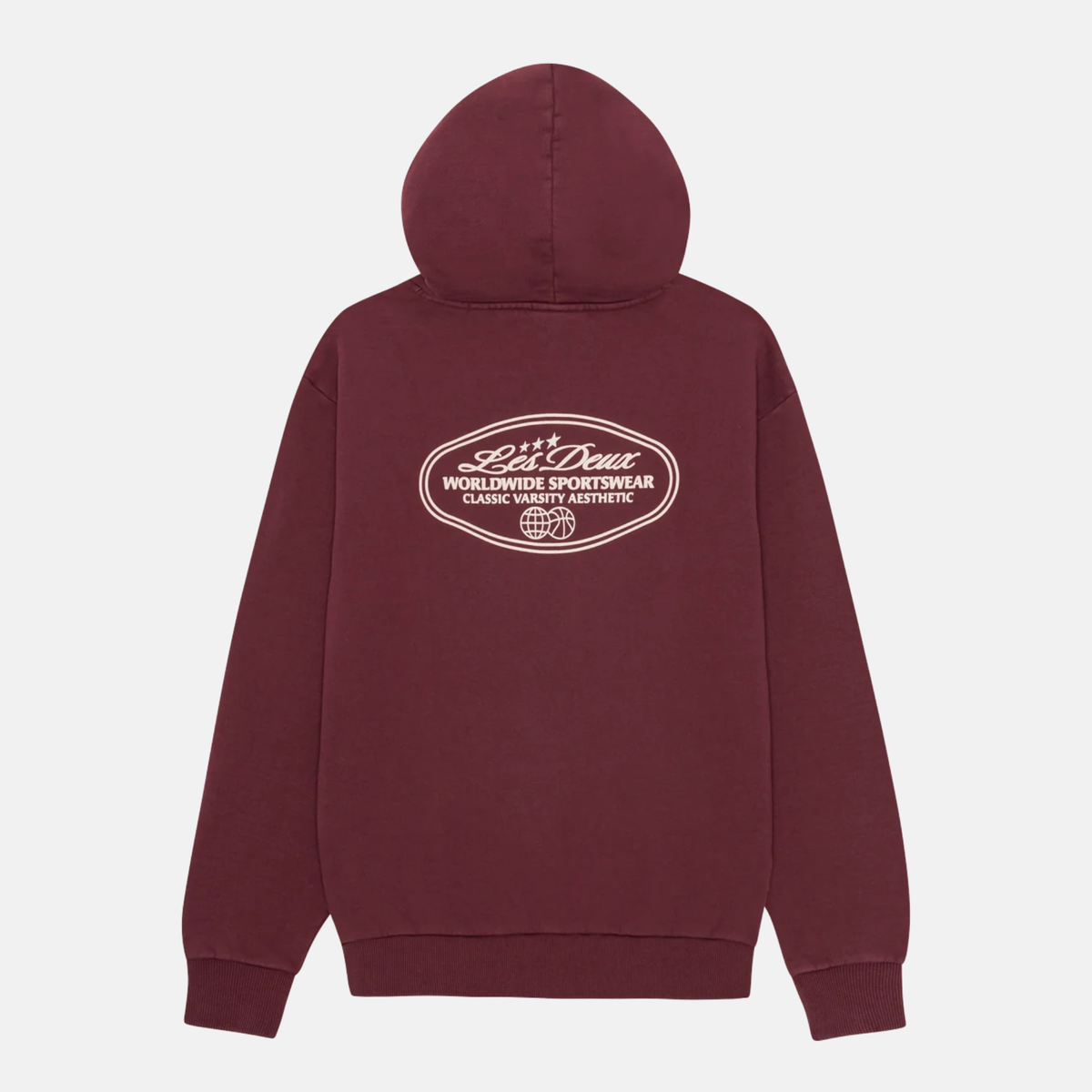 Les Deux Truffle Red Worldwide Hoodie