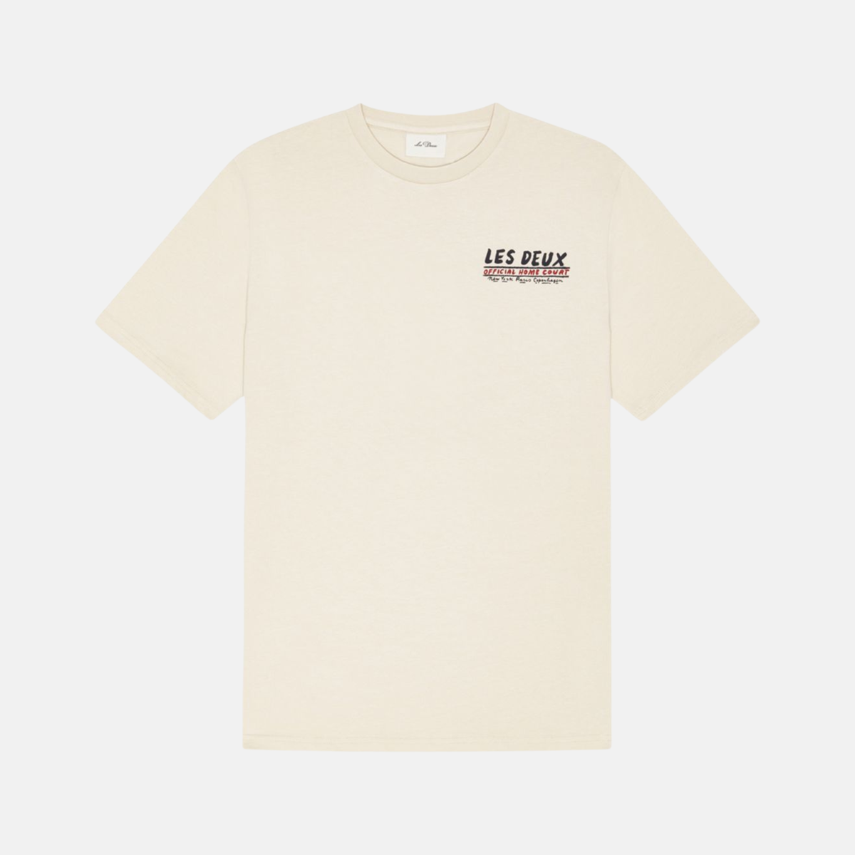 Les Deux Ivory Record T-Shirt