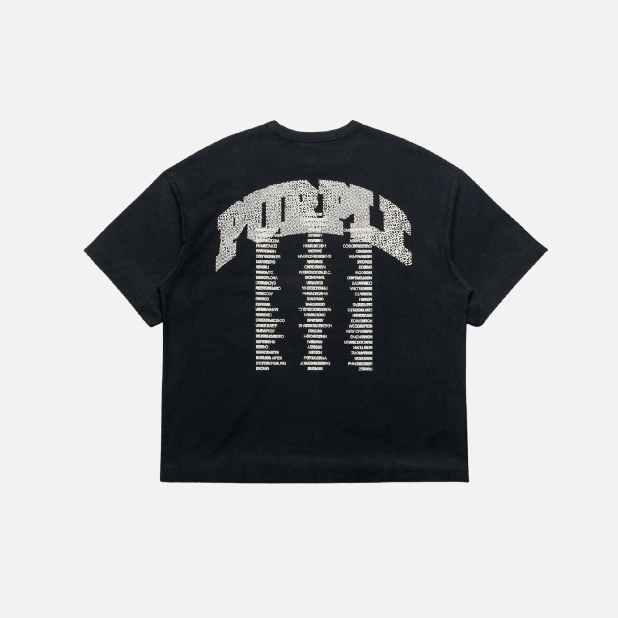 Purple Brand Black Slab Heavyweight T-Shirt