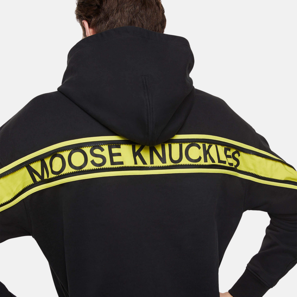 Moose Knuckles Black Deschamps Hoodie