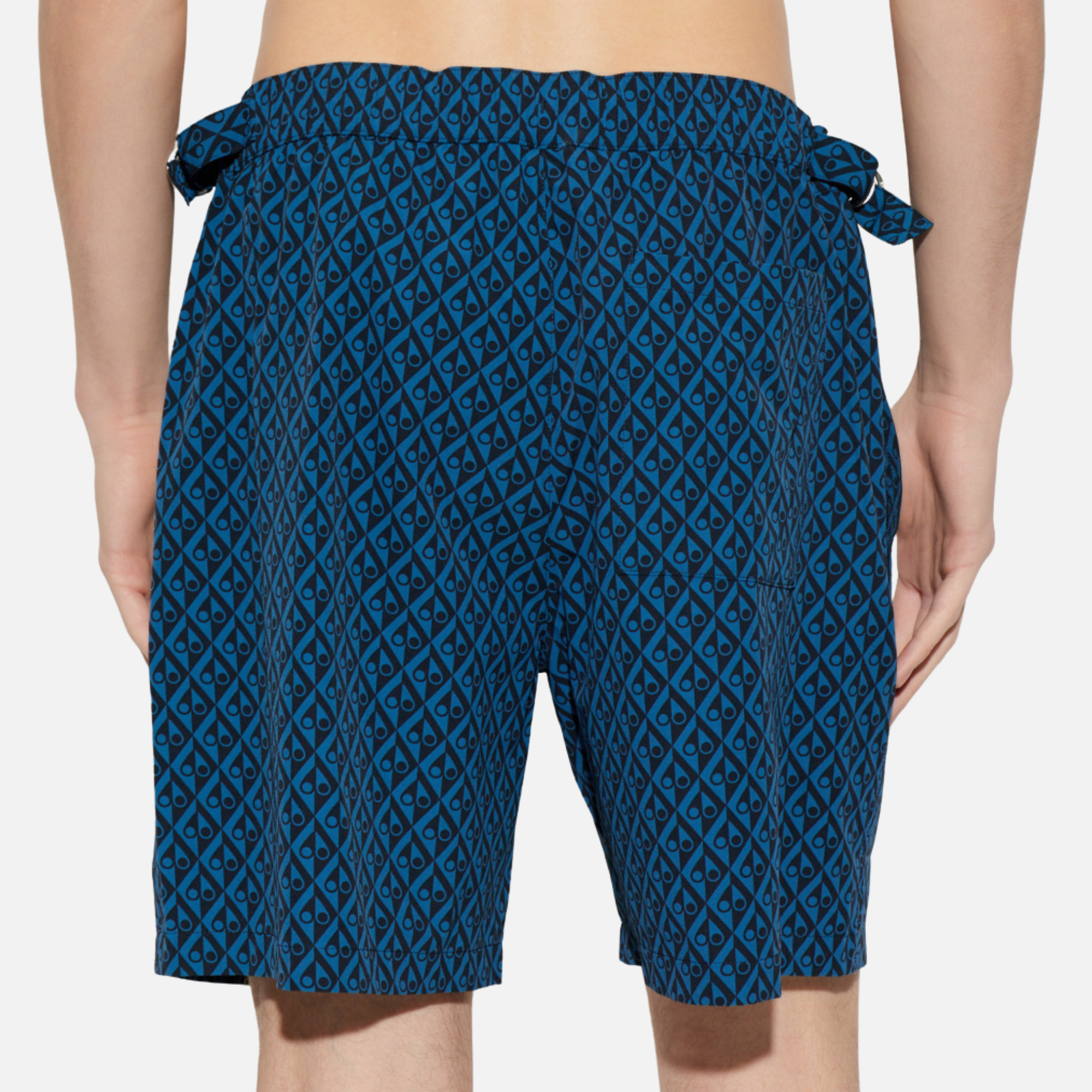 Moose Knuckles Navy Hide and Swim Shorts