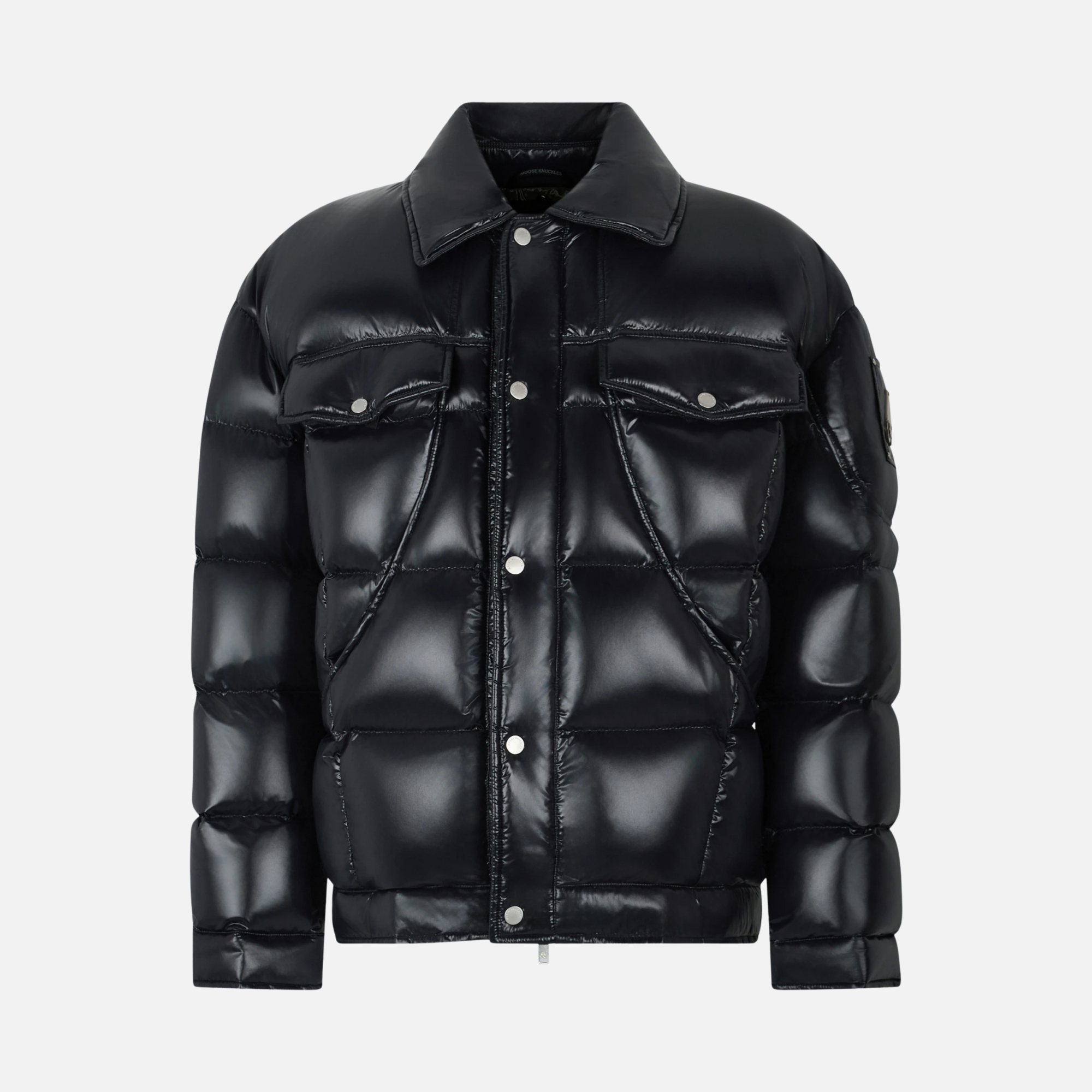 Moose Knuckles Black Blair Shirt Jacket