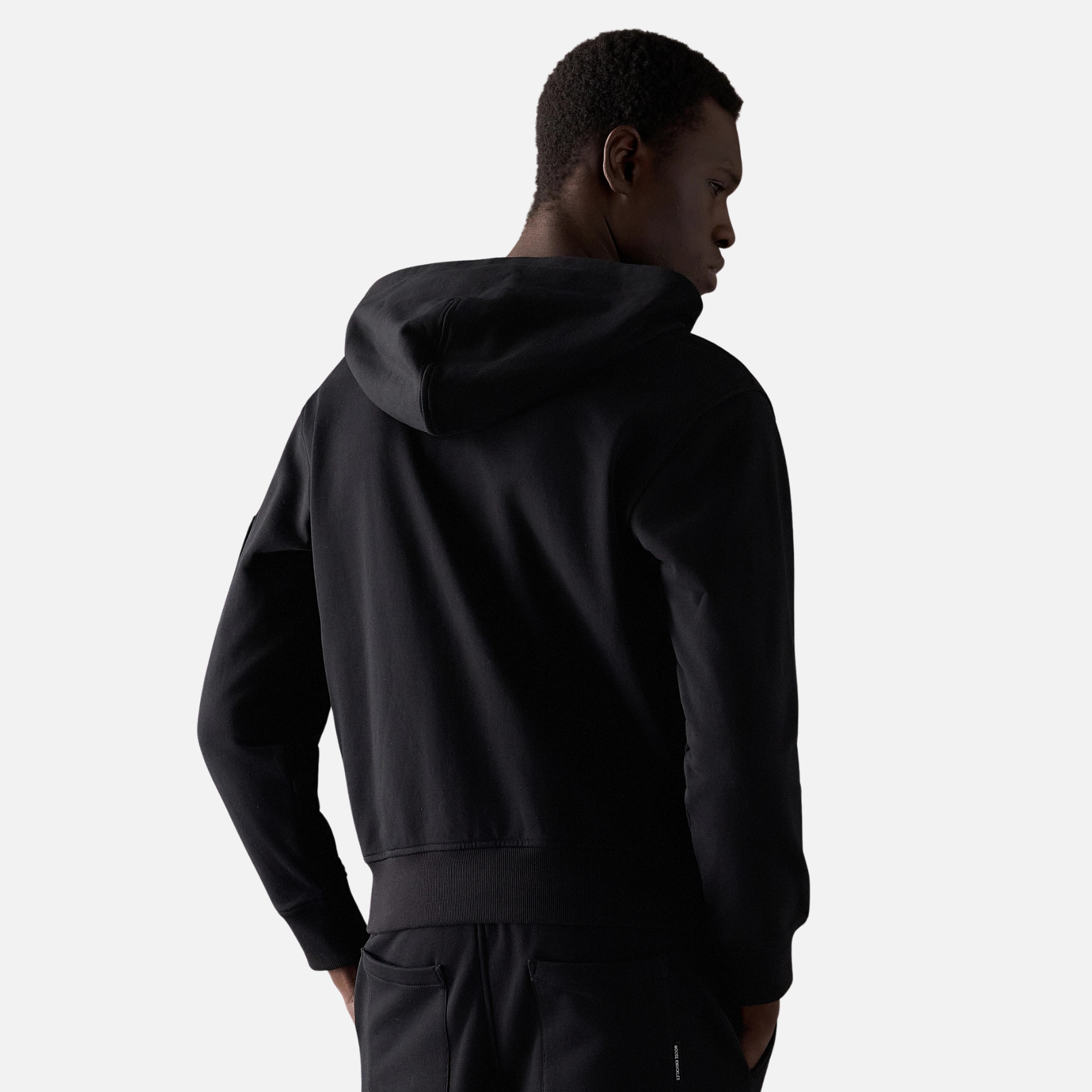 Moose Knuckles Black Hartsfield Full-Zip Hoodie