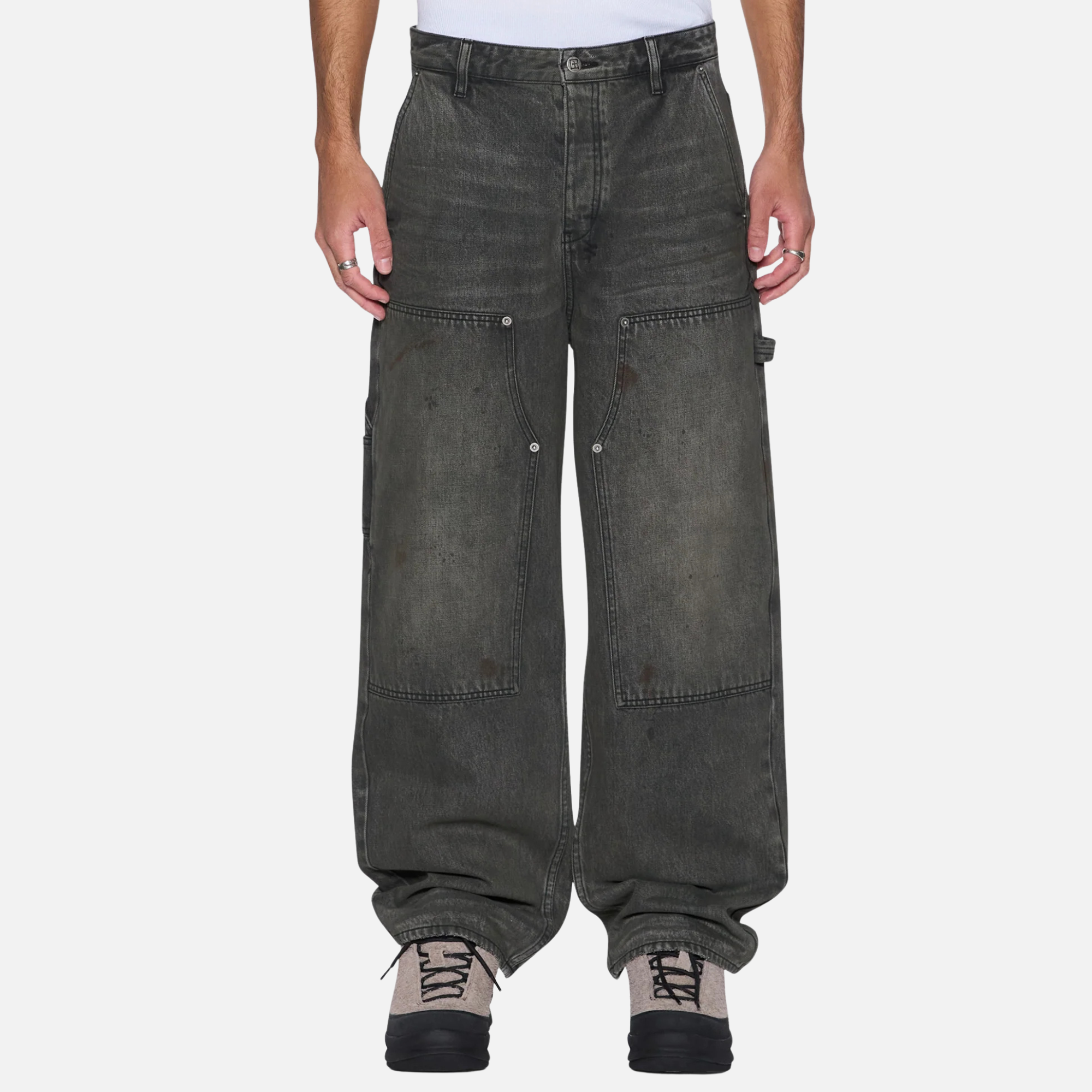 Ksubi Grey Operator Mekanik Pants