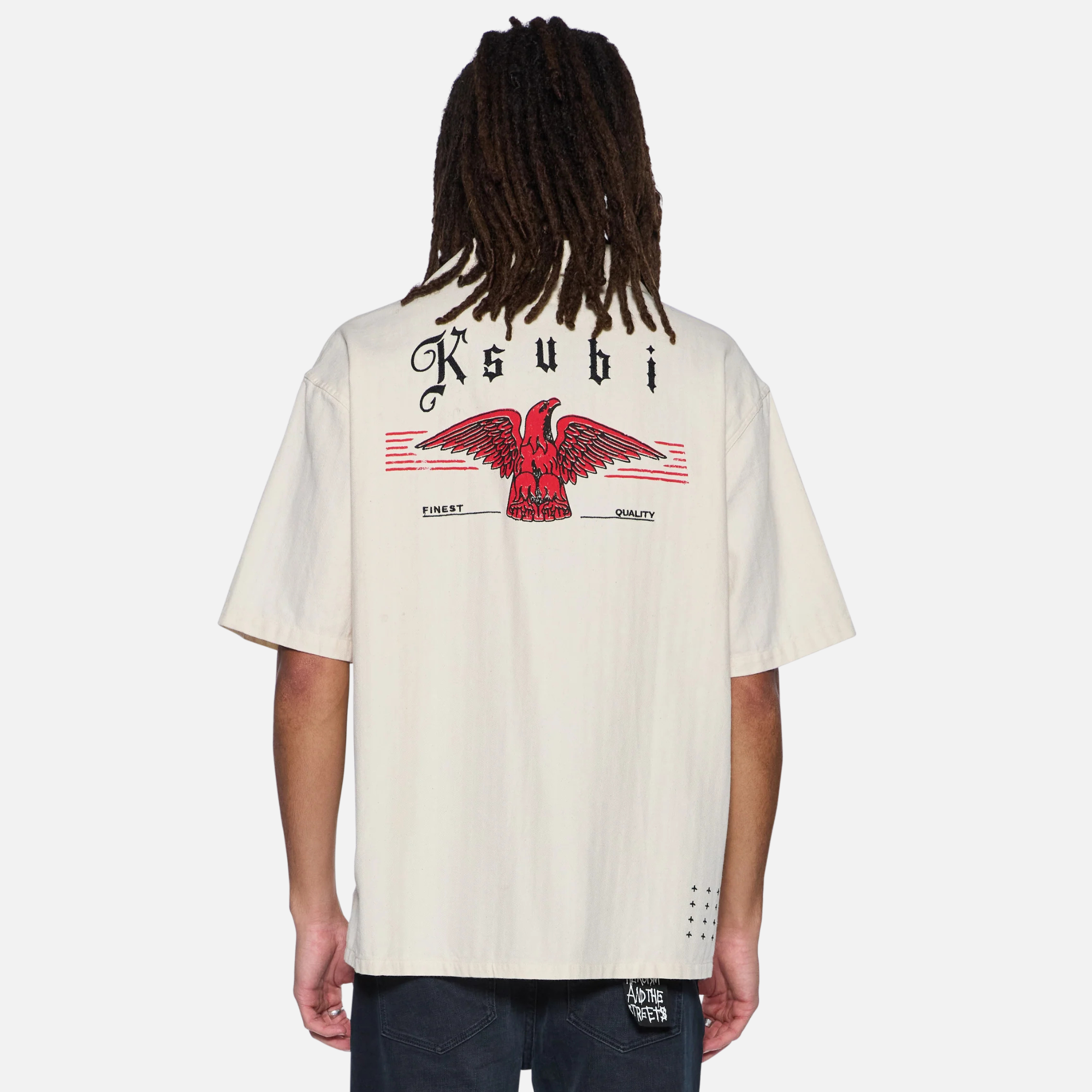 Ksubi Truckstop Diner Natural Beige Shirt