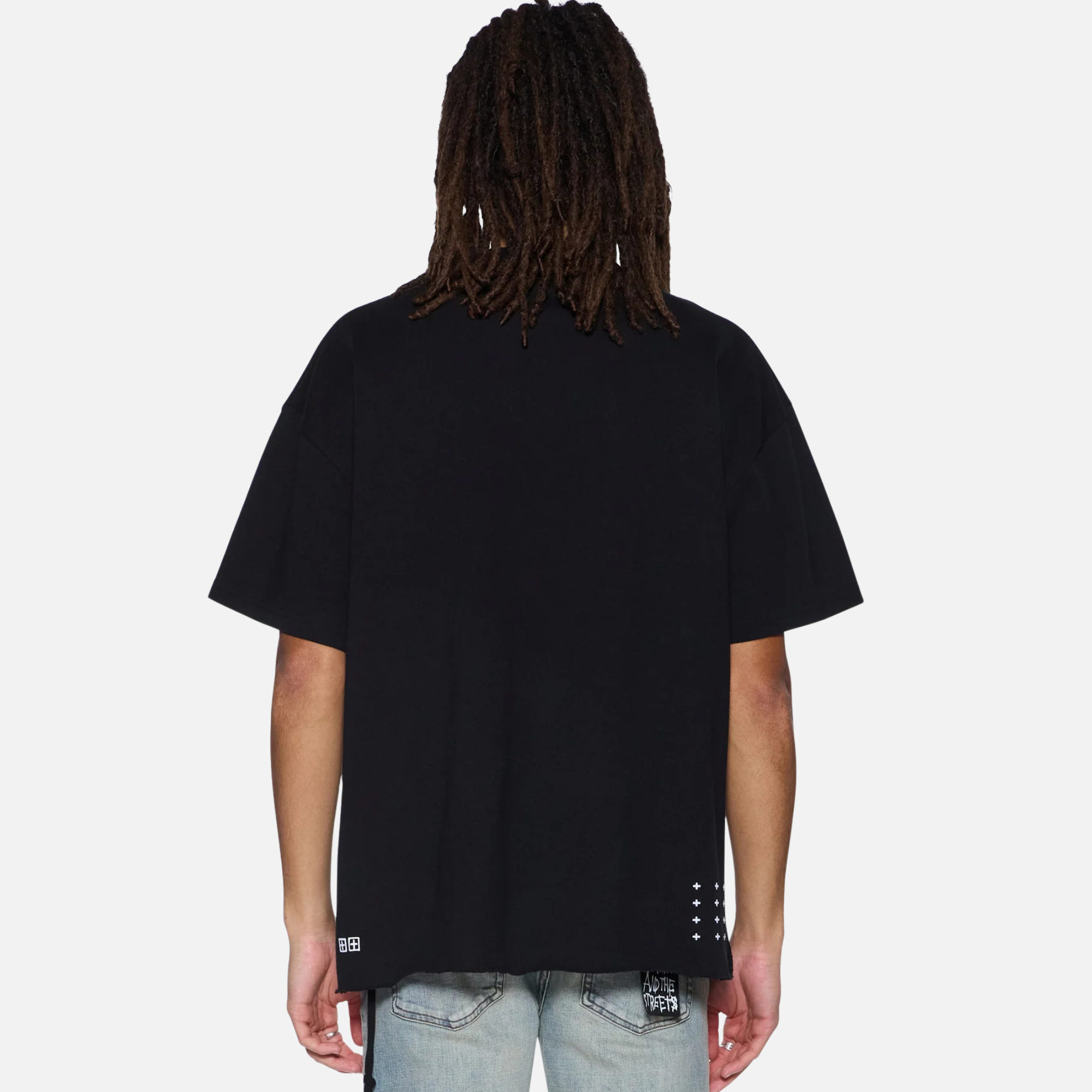 Ksubi Black Plated Ekcess SS T-Shirt