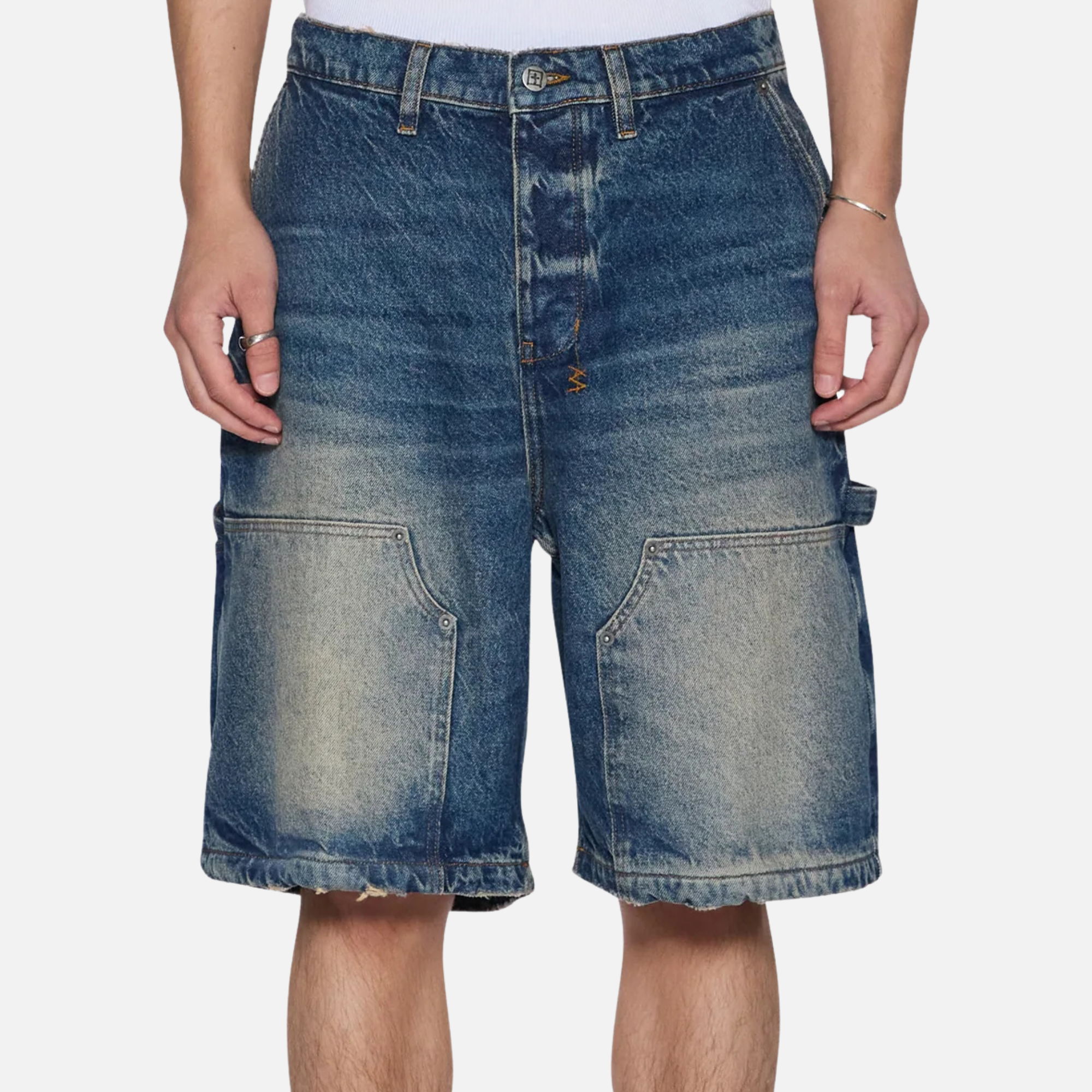 Ksubi Rodeo Blue Maxx Operator Shorts – Puffer Reds