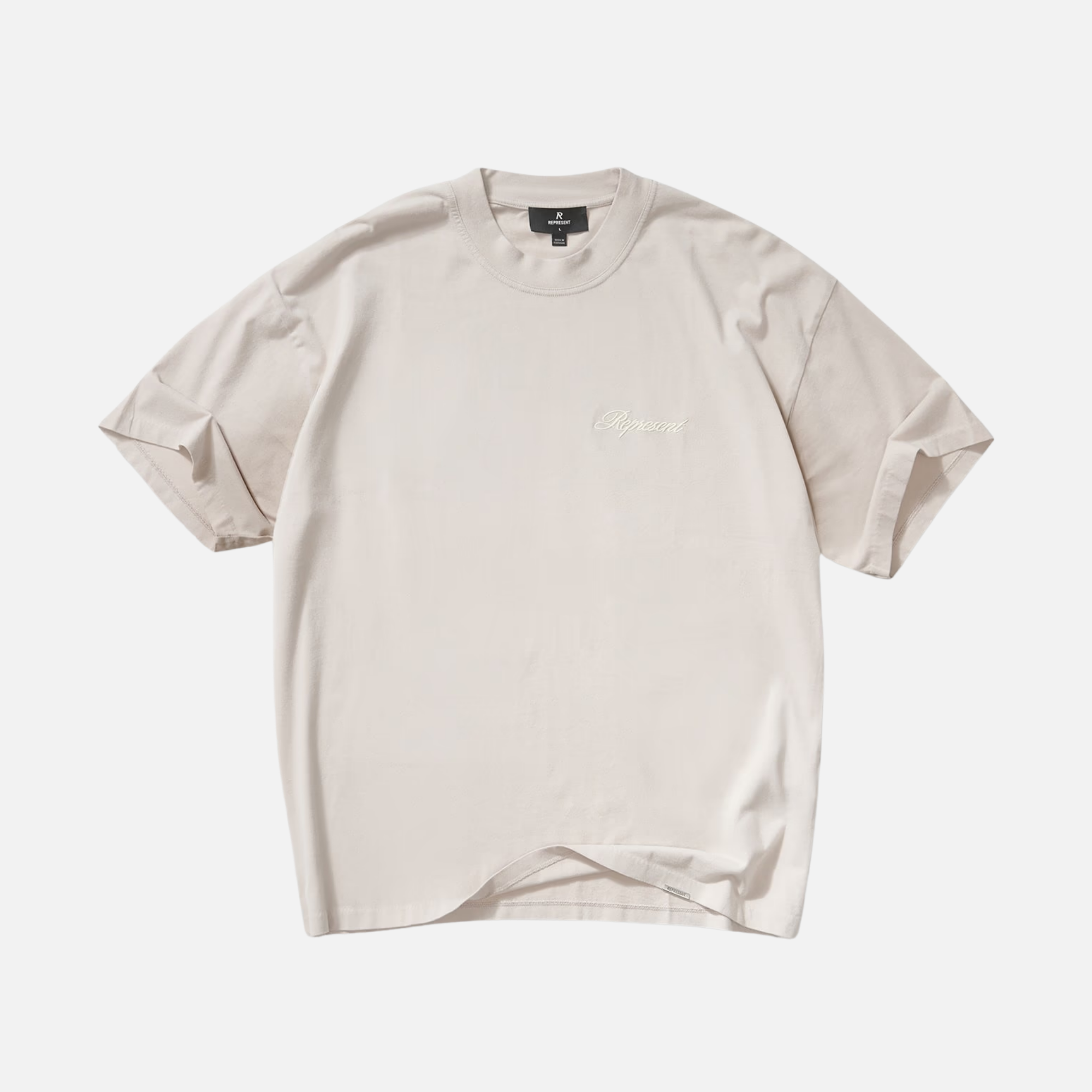 Represent Concrete Script Logo T-Shirt