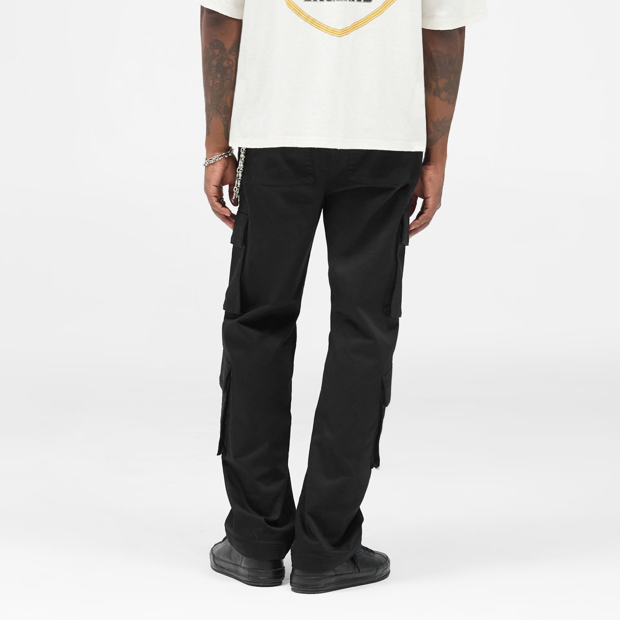 Represent Black Cargo Pants