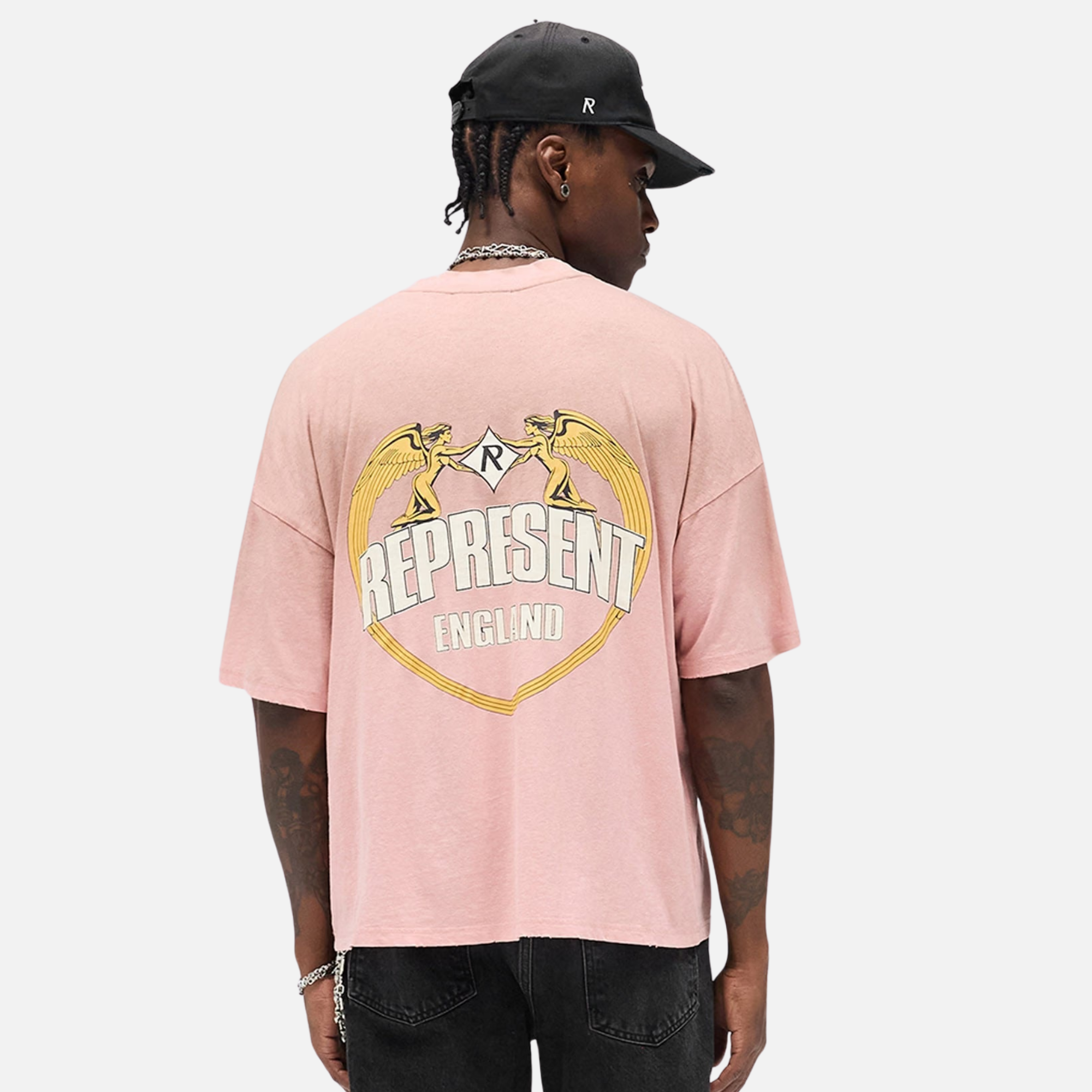 Represent Quartz Angel Border T-Shirt