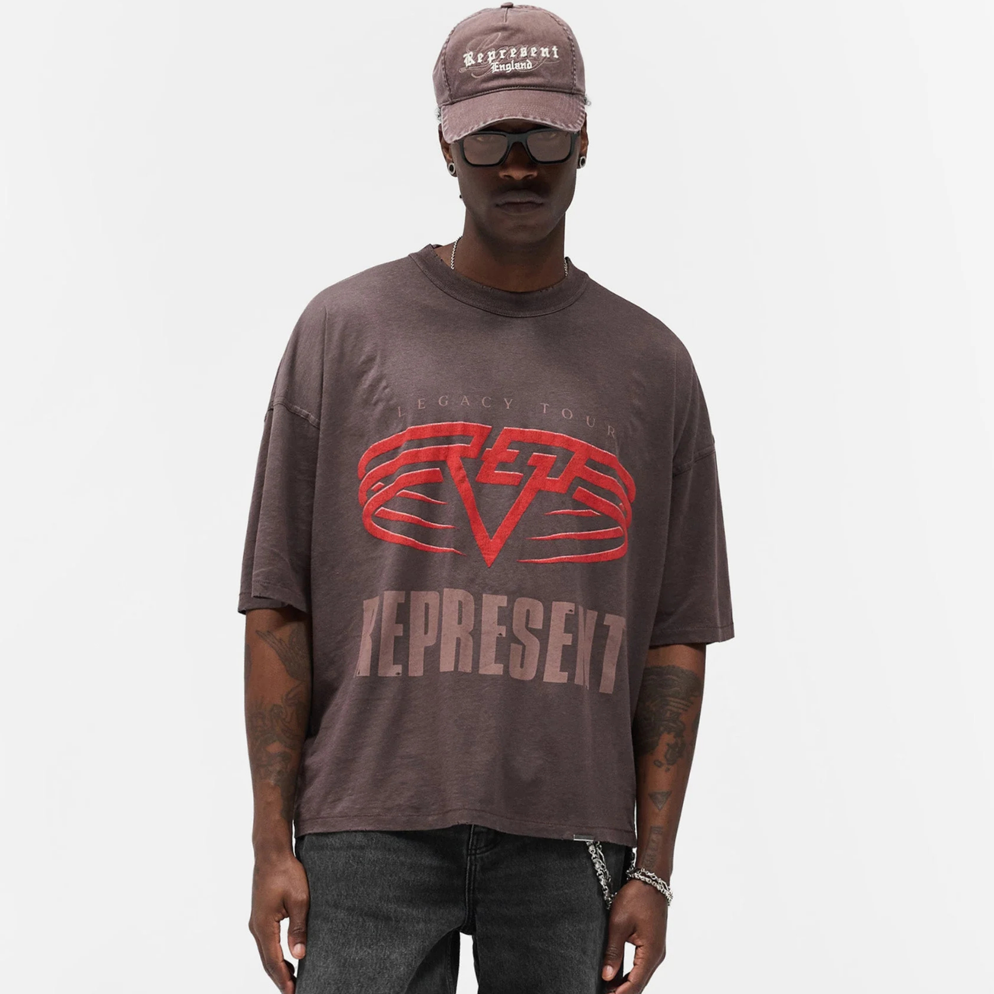 Represent Nero Living Legend Legacy Reversible T-Shirt – Puffer Reds