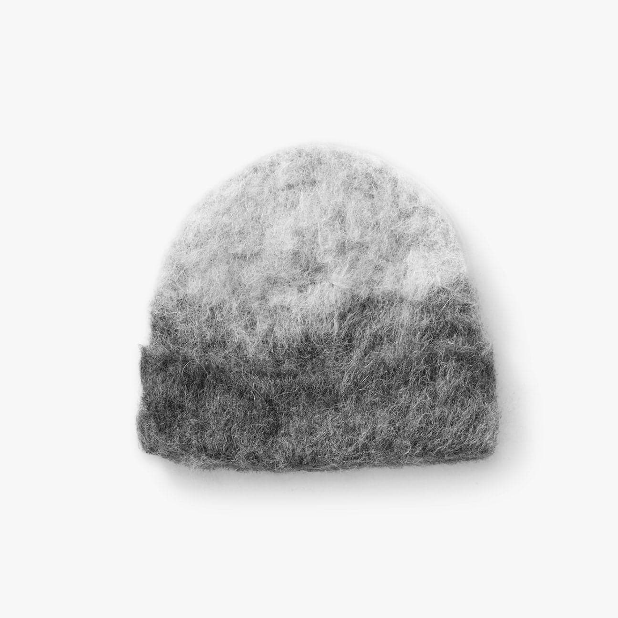 Represent Light Grey Ombre Knit Beanie